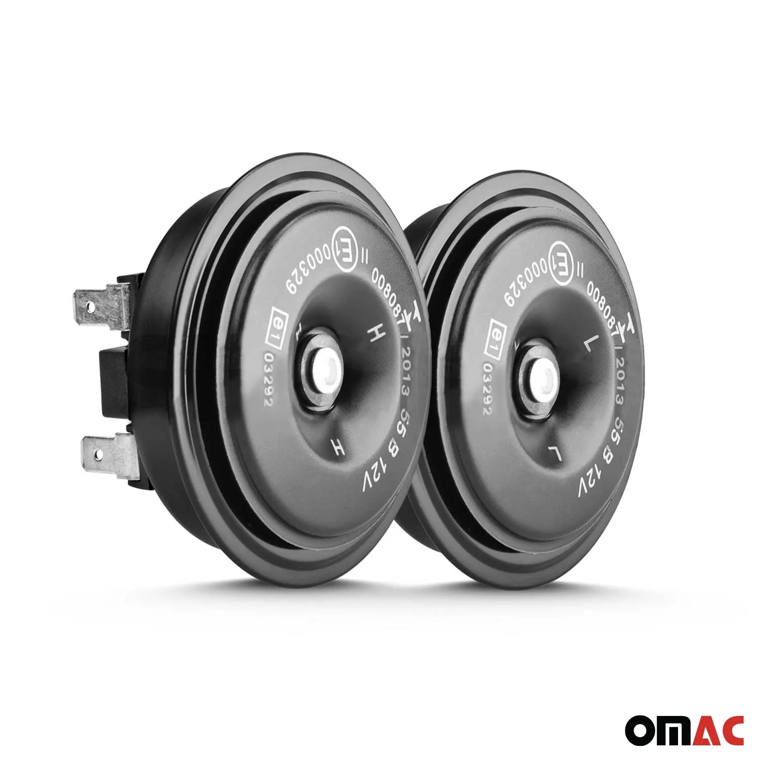 12V Waterproof Loud 55dB Horn Car Motorcycles Bike Mini Black Disc - Image 6