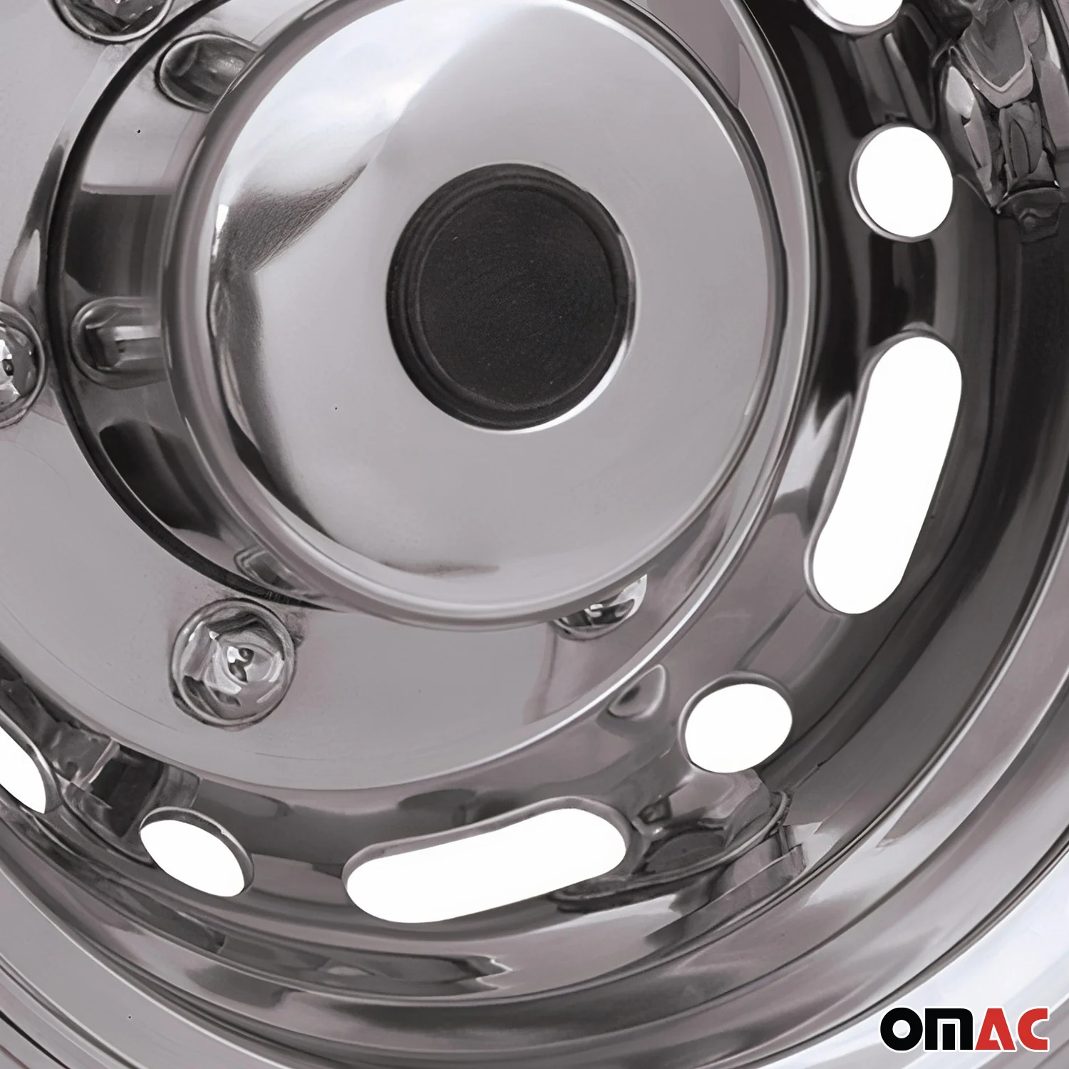 2013-2021 Nissan NV200 16" Dual Wheel Simulator Hubcaps Chrome Silver 2Pcs - Image 6