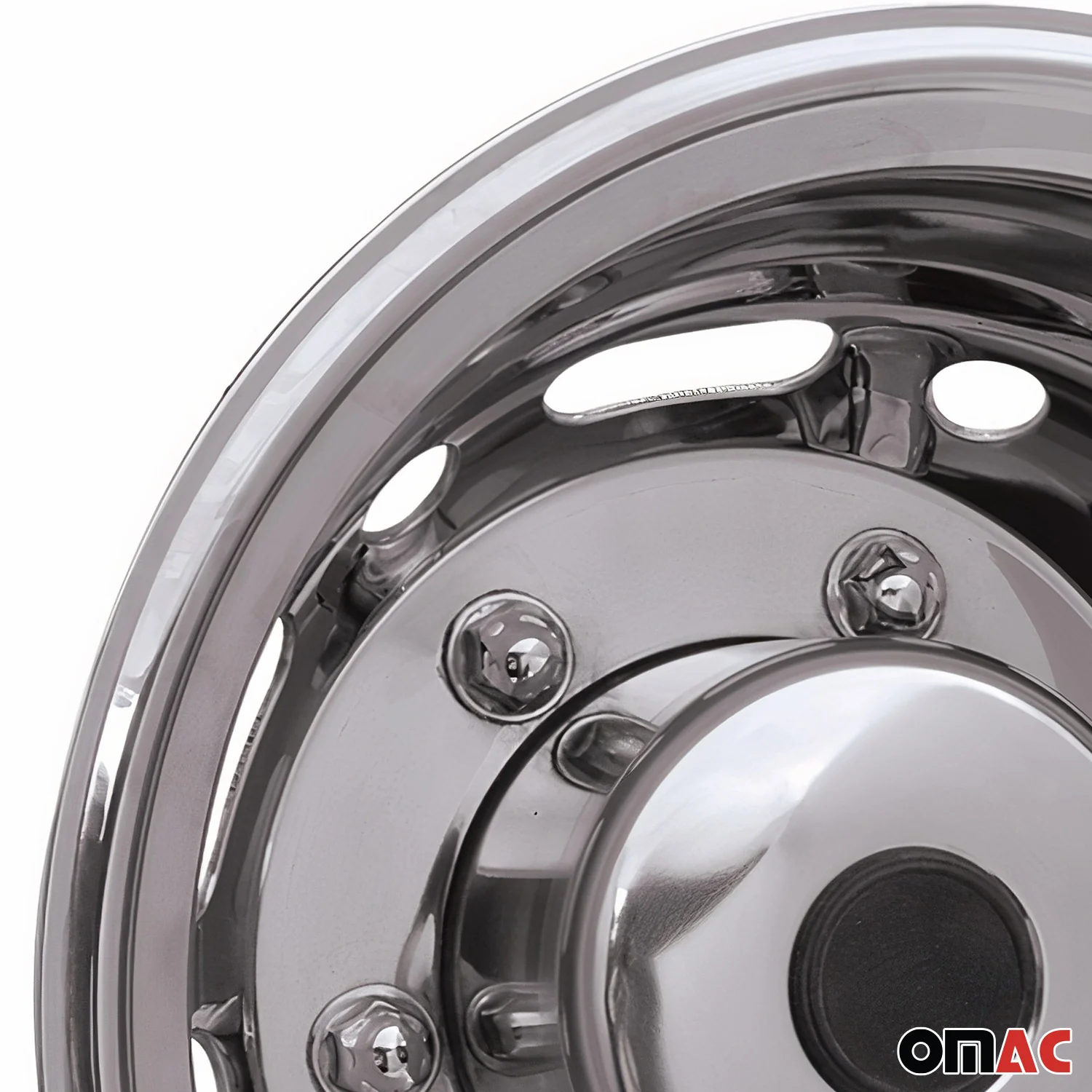 Nissan NV200 16" Dual Wheel Simulator Hubcaps Chrome Silver 2Pcs - Image 5