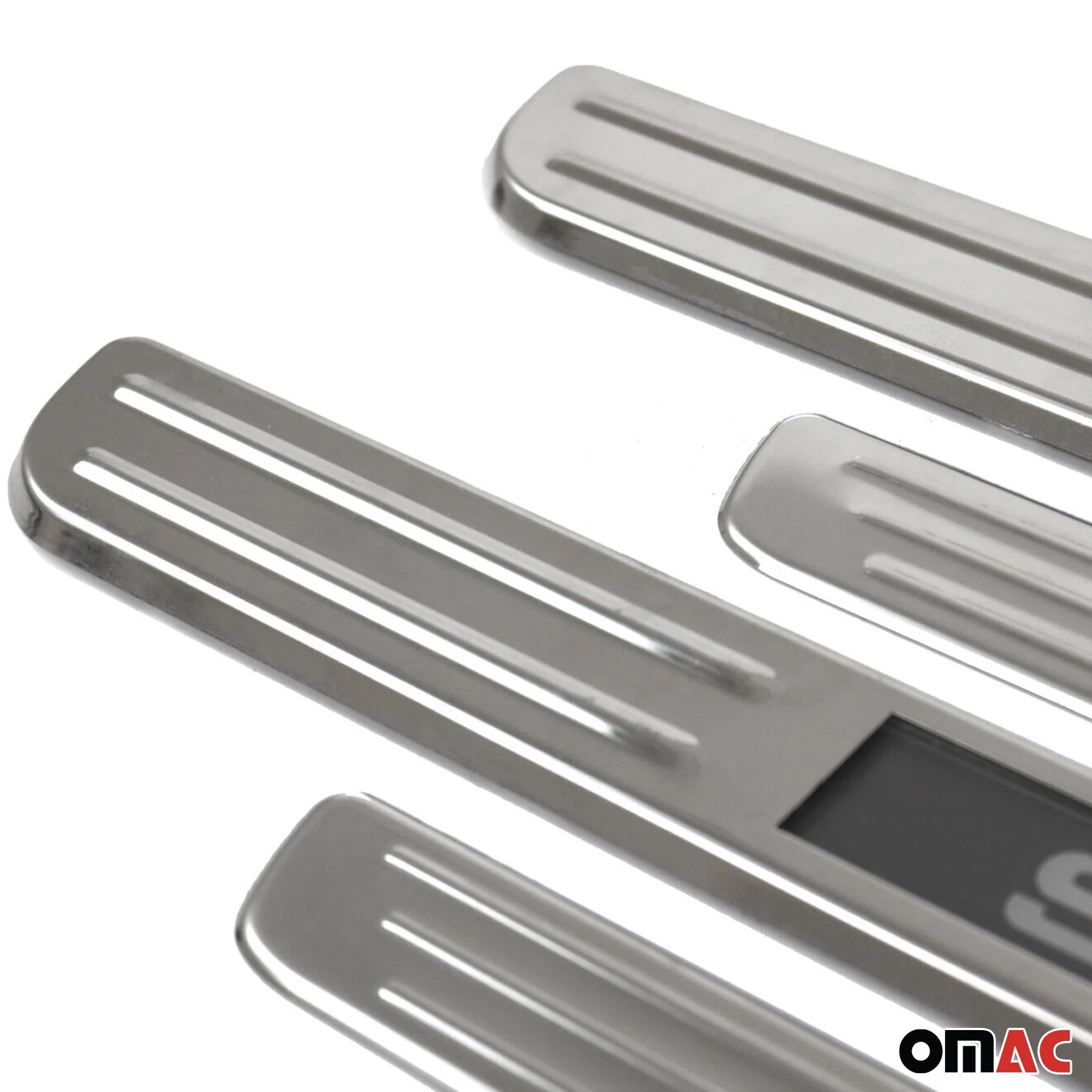 Fiat 500L 500X Door Sill Scuff Plate Illuminated Sport Stainless Steel Silver 4 Pcs - Image 7