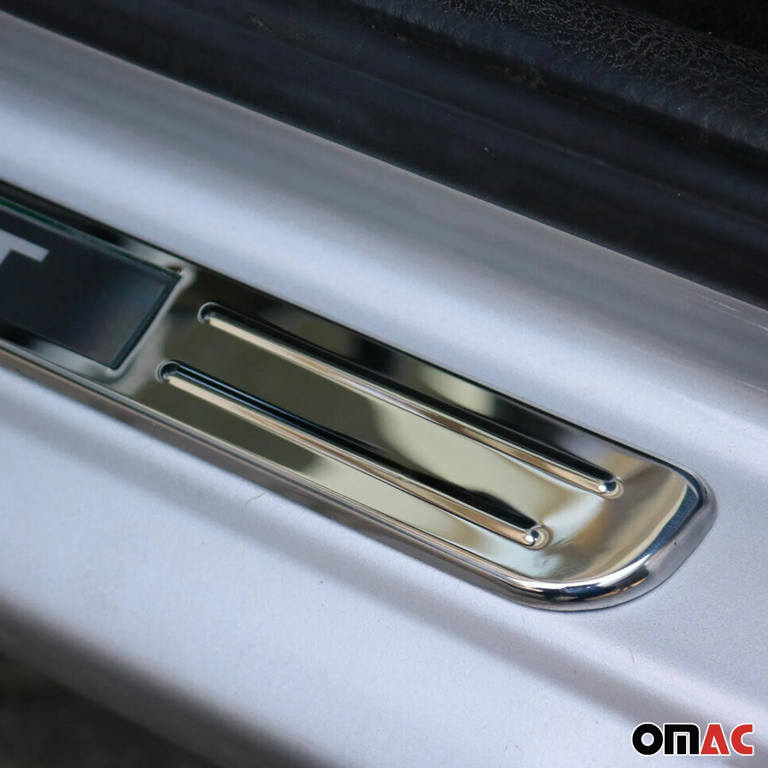 Ford Focus Fiesta Door Sill Scuff Plate Illuminated Sport Stainless Steel Silver 4 Pcs - Image 6