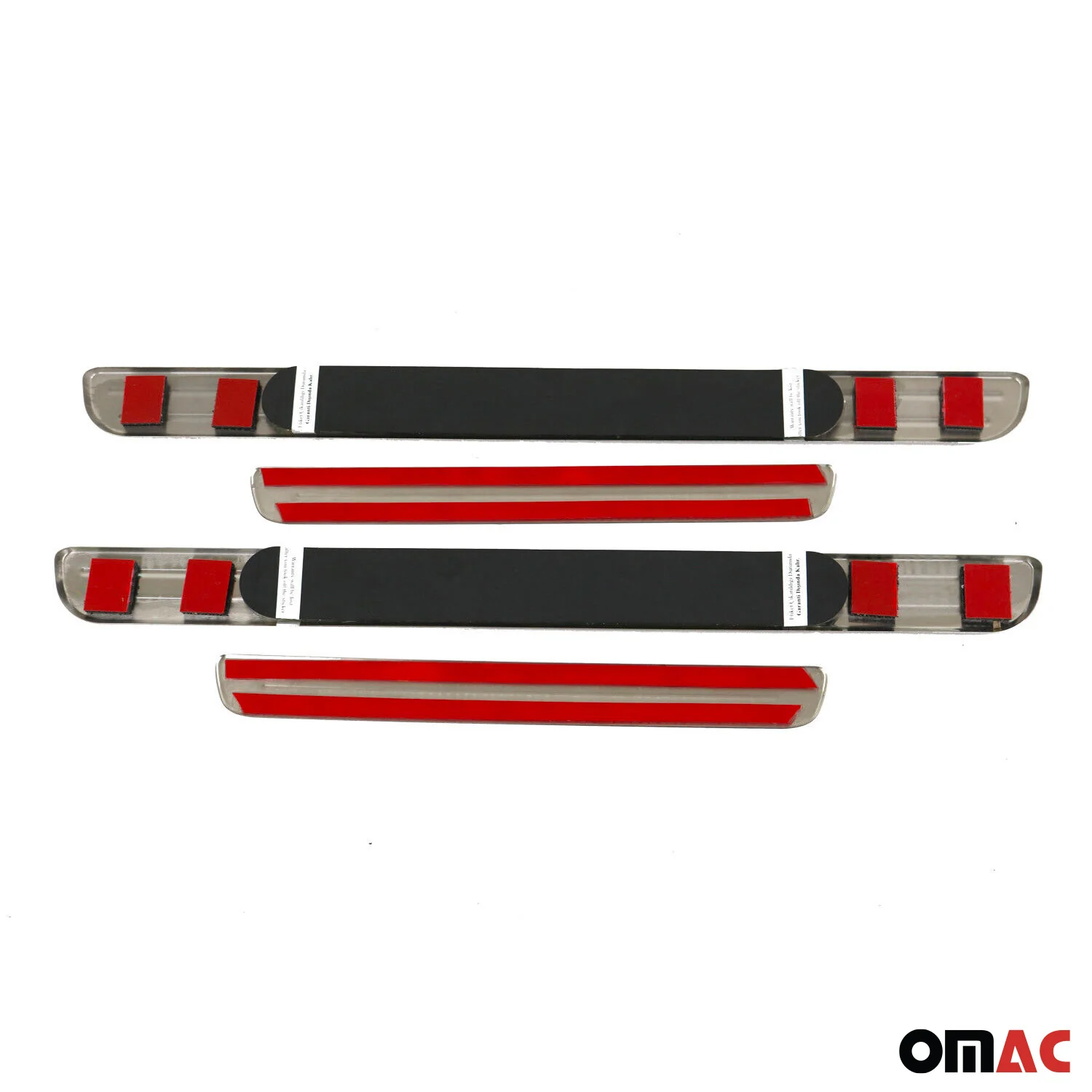 VW Golf Tiguan Door Sill Scuff Plate Illuminated Sport Stainless Steel Silver 4 Pcs - Image 5