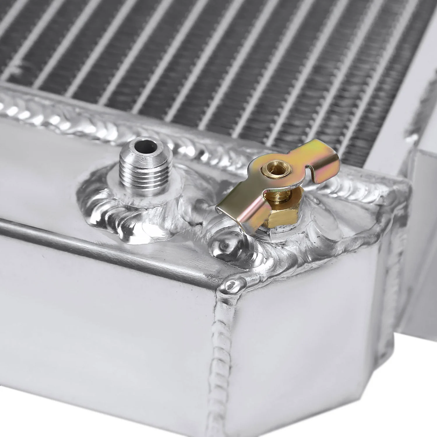 1988-1995 Toyota Pickup/4Runner V6 Aluminum 3-Row Performance Radiator - Image 8