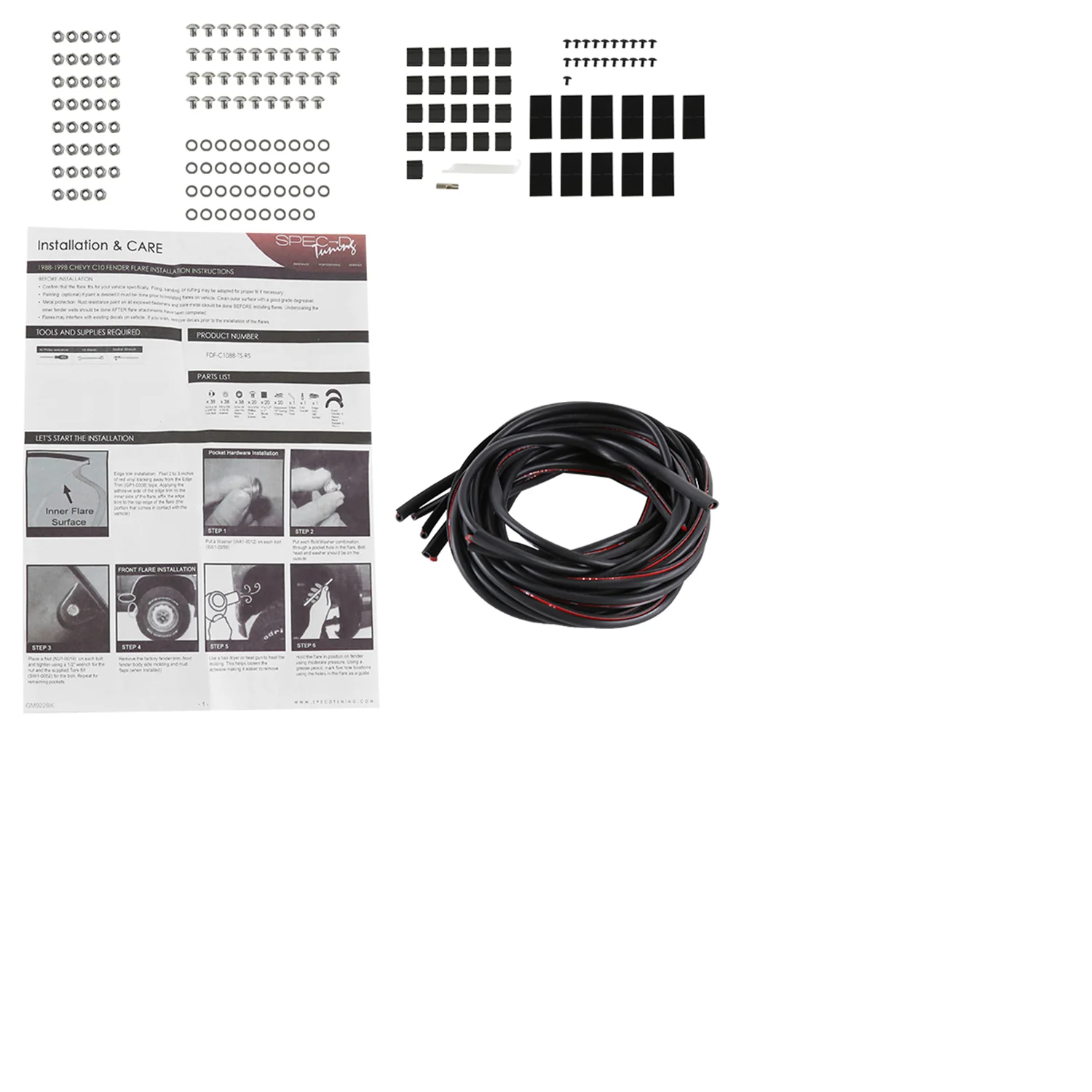 1988-1999 Chevy C/K Blazer/Jimmy/Suburban/Tahoe GMC Yukon Fender Flares - Image 9