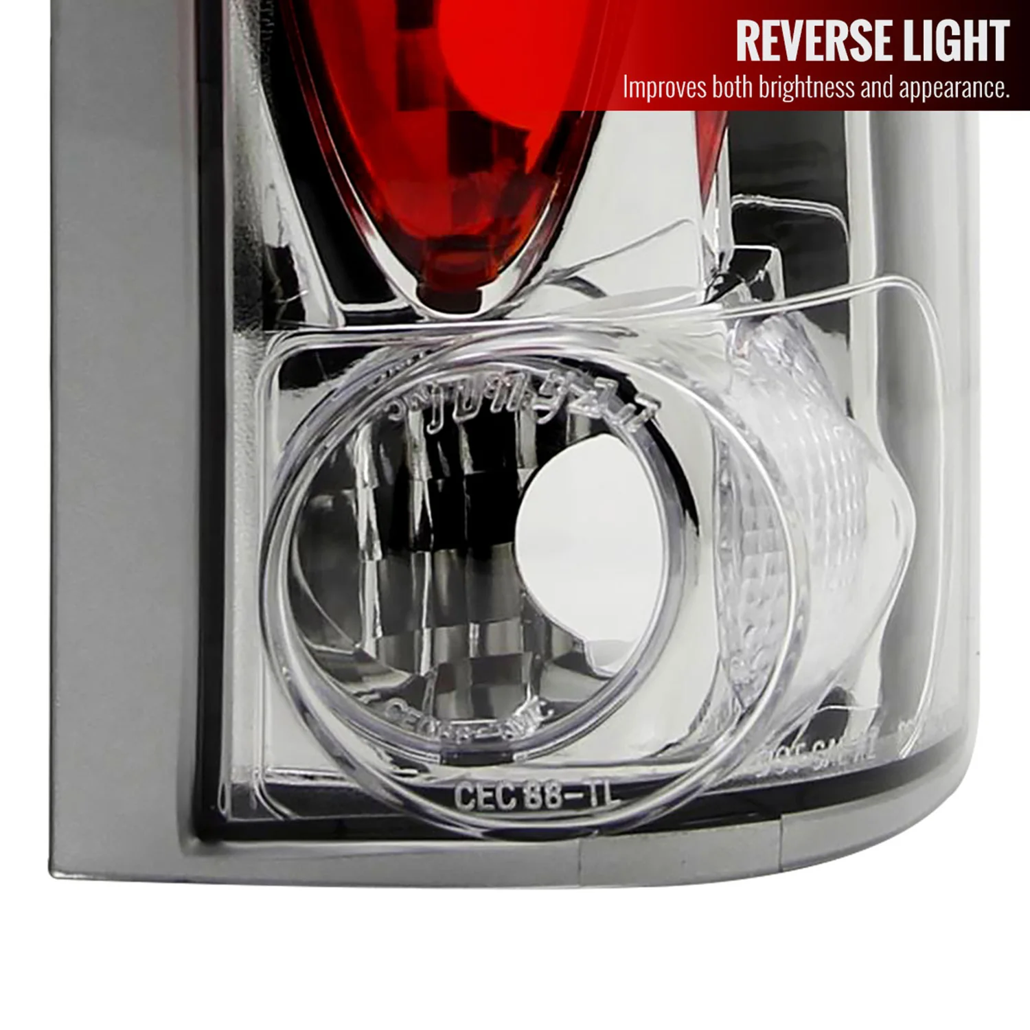 1988-2000 Chevy Silverado/Tahoe/Suburban/Sierra/Jimmy/Yukon Tail Lights Chrome - Image 3