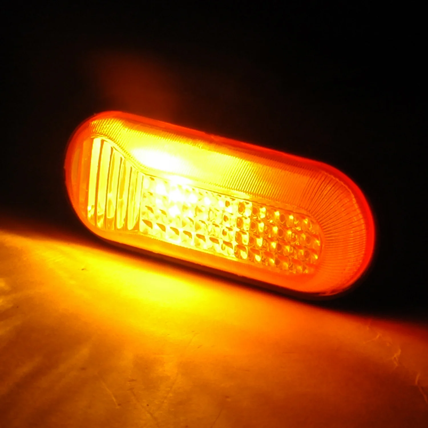 1992-1995 Honda Civic Amber Lens Side Marker Dome Style Lights - Image 2