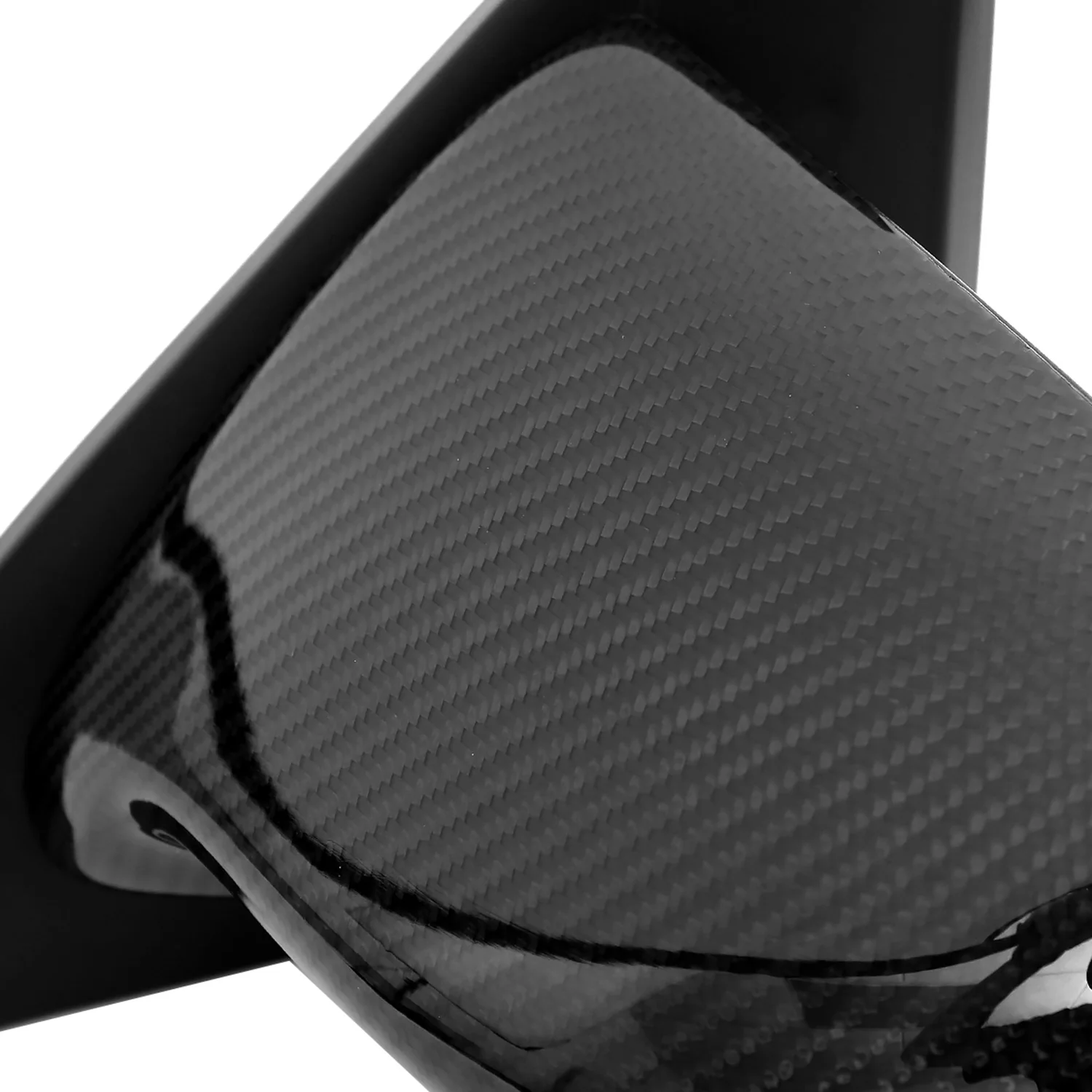 1992-1995 Honda Civic Carbon Fiber Shell Manual Adjustable Spoon Mirrors - Image 4