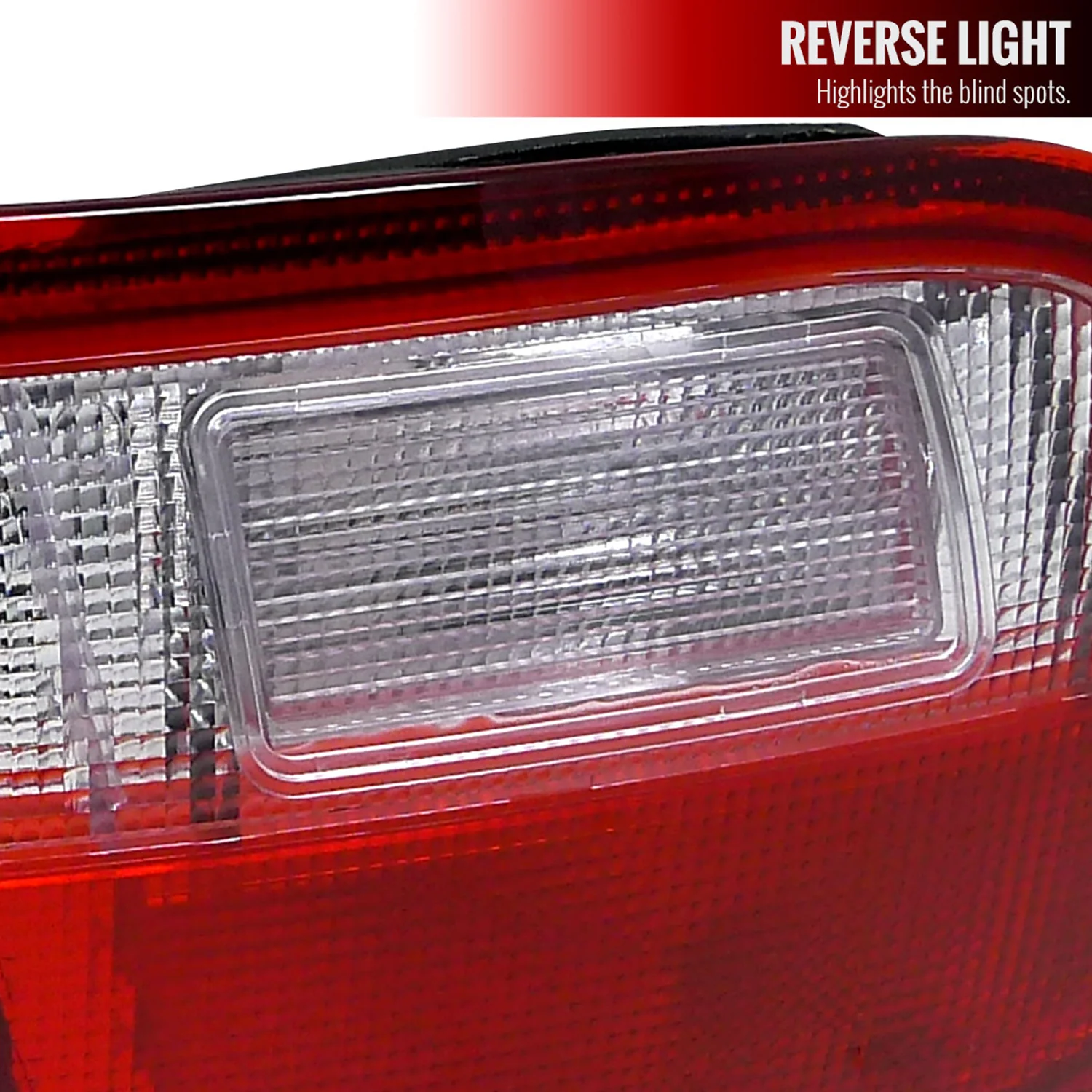 1992-1995 Honda Civic Tail Lights Chrome Housing/Red Clear Lens - Image 4