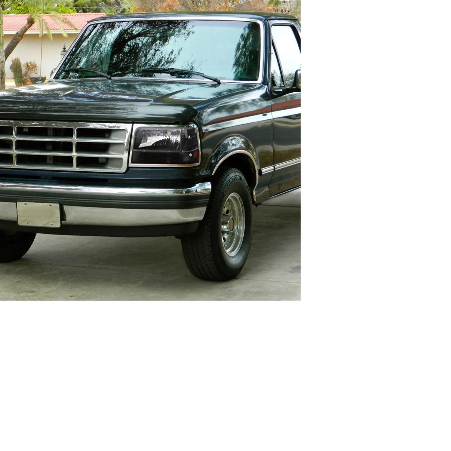 1992-1996 Ford F-150/250/F350/Bronco Factory Headlights Bumper&Corner Lights - Image 10