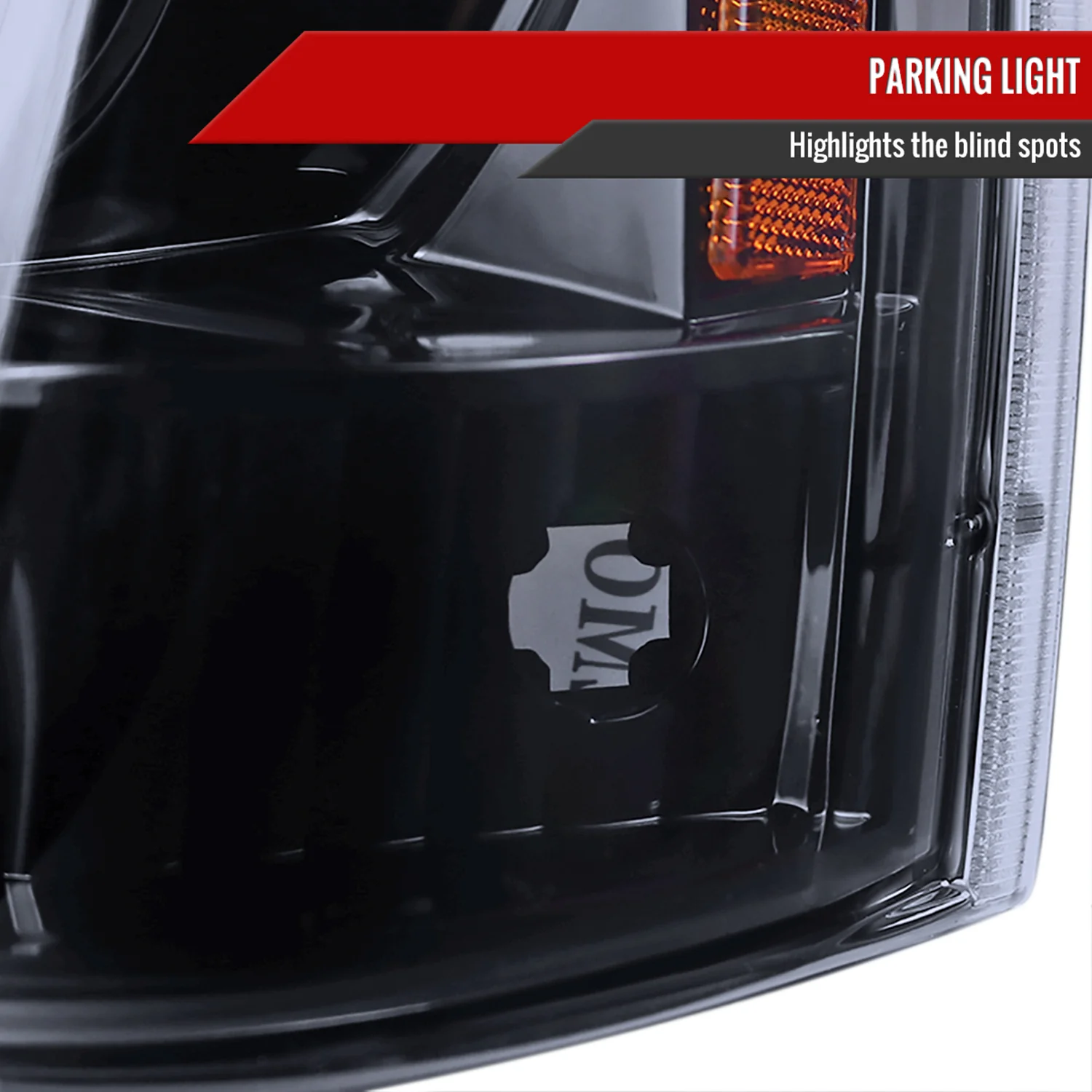 1993-1996 Jeep Grand Cherokee Dual Halo Projector Headlights Black/Smoke - Image 6