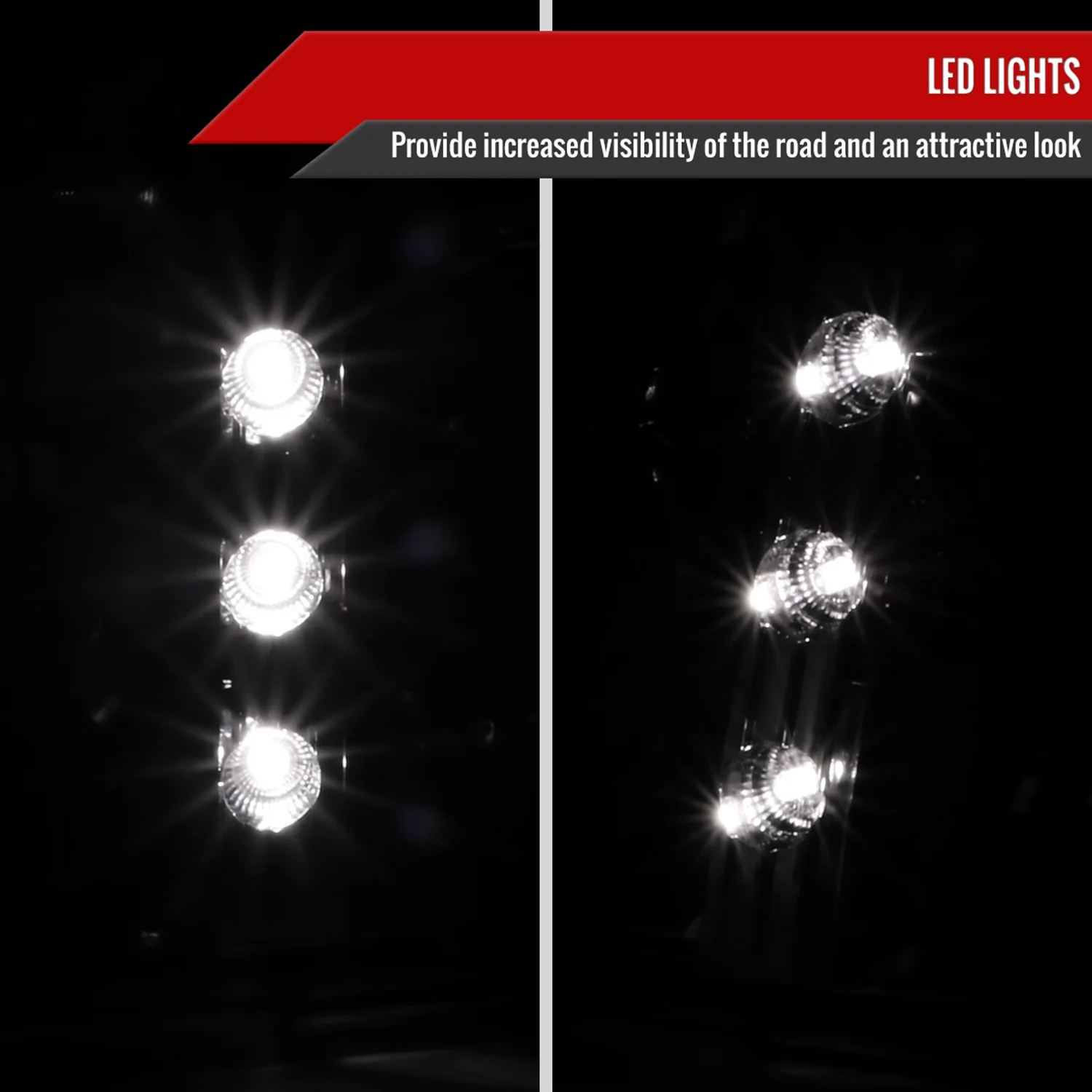 1993-1997 Ford Ranger Factory V2 Headlights w/Corner Lights Chrome/Smoke - Image 2
