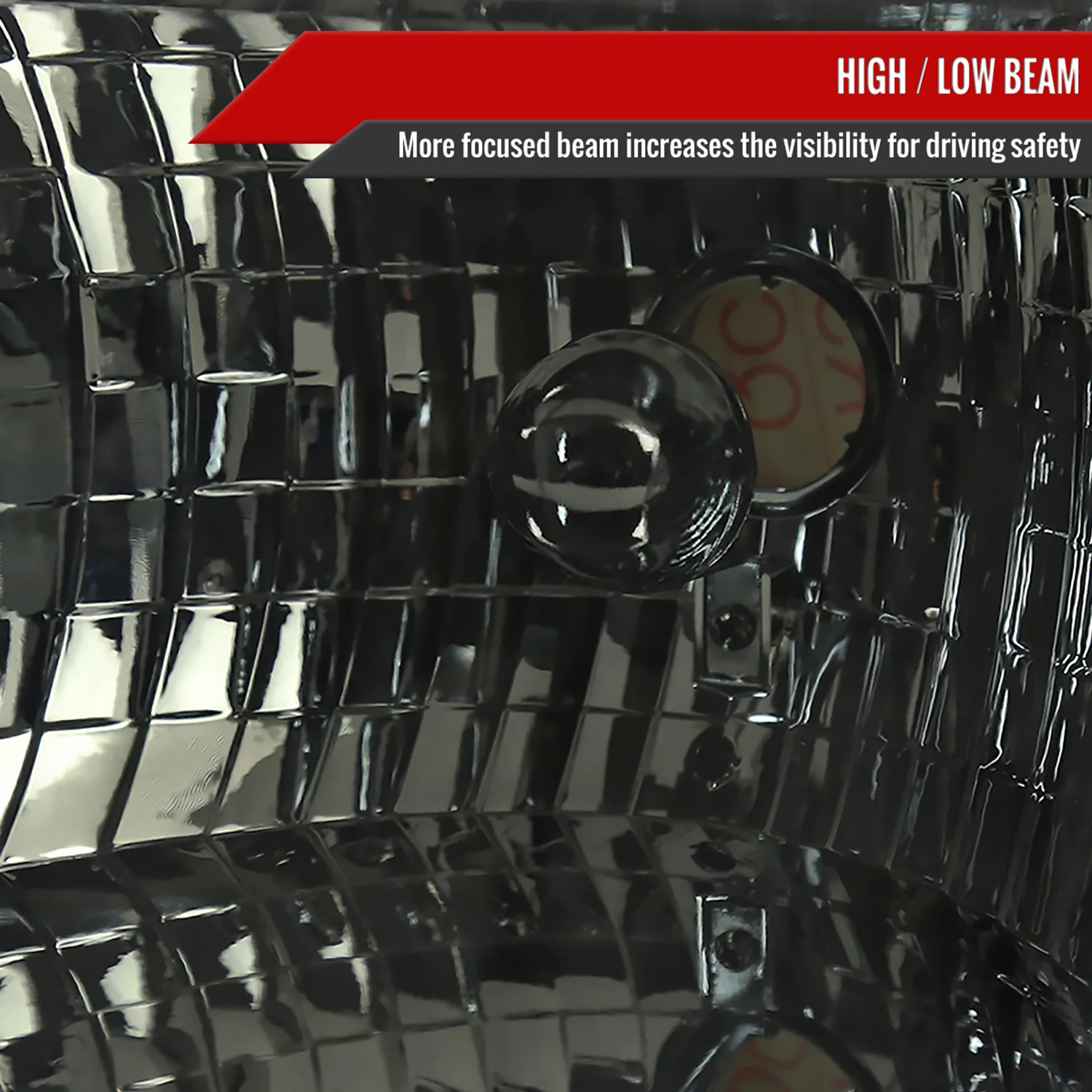 1993-1998 Jeep Grand Cherokee Factory Style Headlights Chrome/Smoke Lens - Image 3