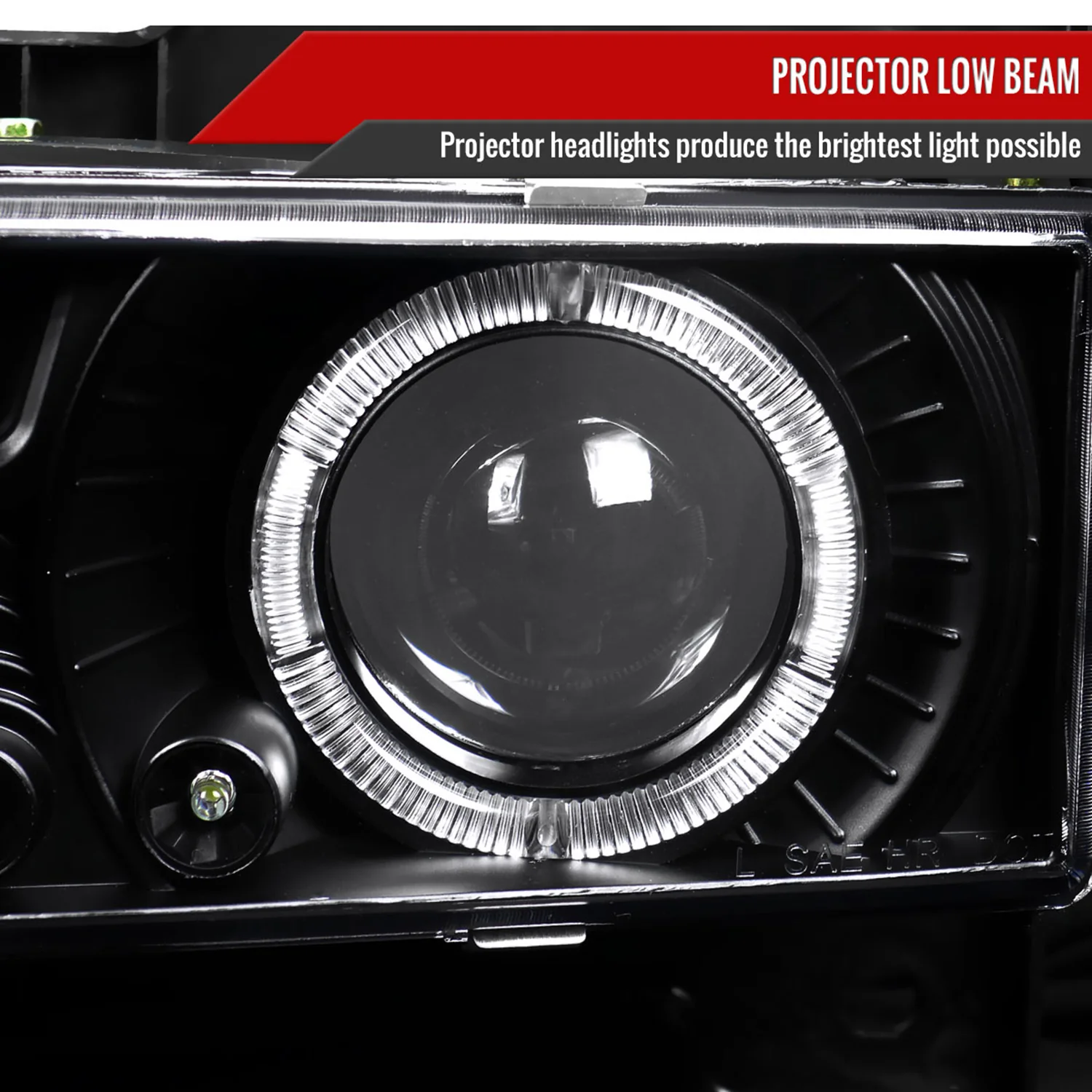 1994-1998 Chevy C/K 1500 2500/Tahoe Dual Halo Headlights & Corner Signal - Image 5
