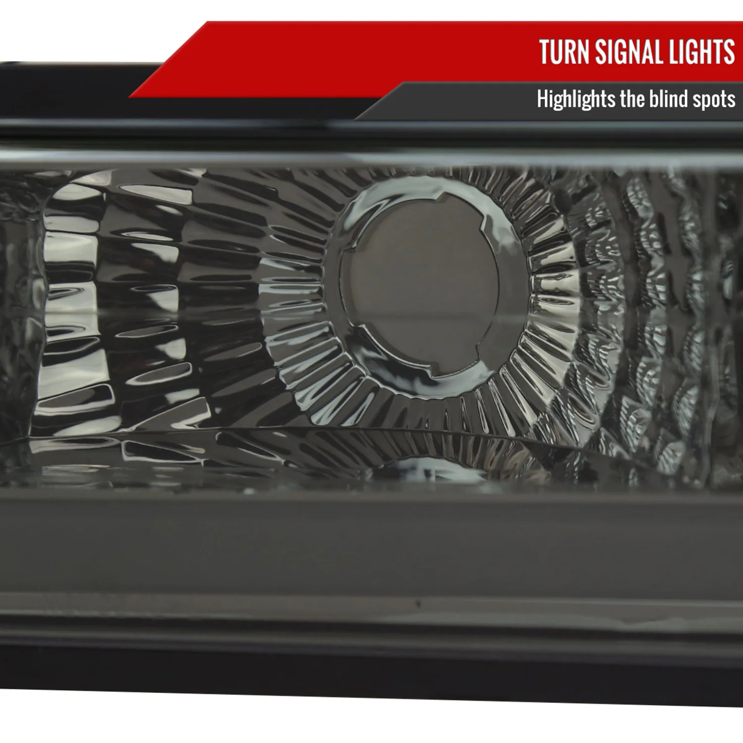1994-1998 Chevy C10 C/K Tahoe Suburban LED Headlights &Corner Lights Smoked - Image 4