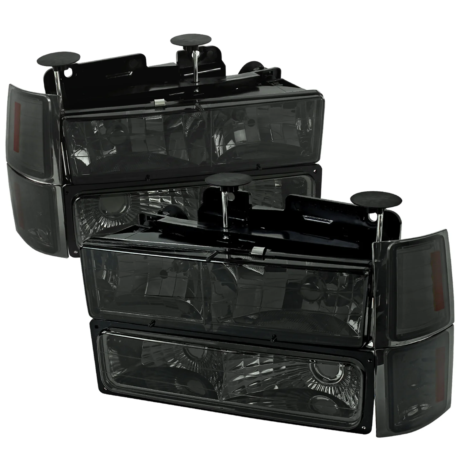 1994-1998 Chevy Silverado/Tahoe/Suburban/C10 Factory Headlights Smoke