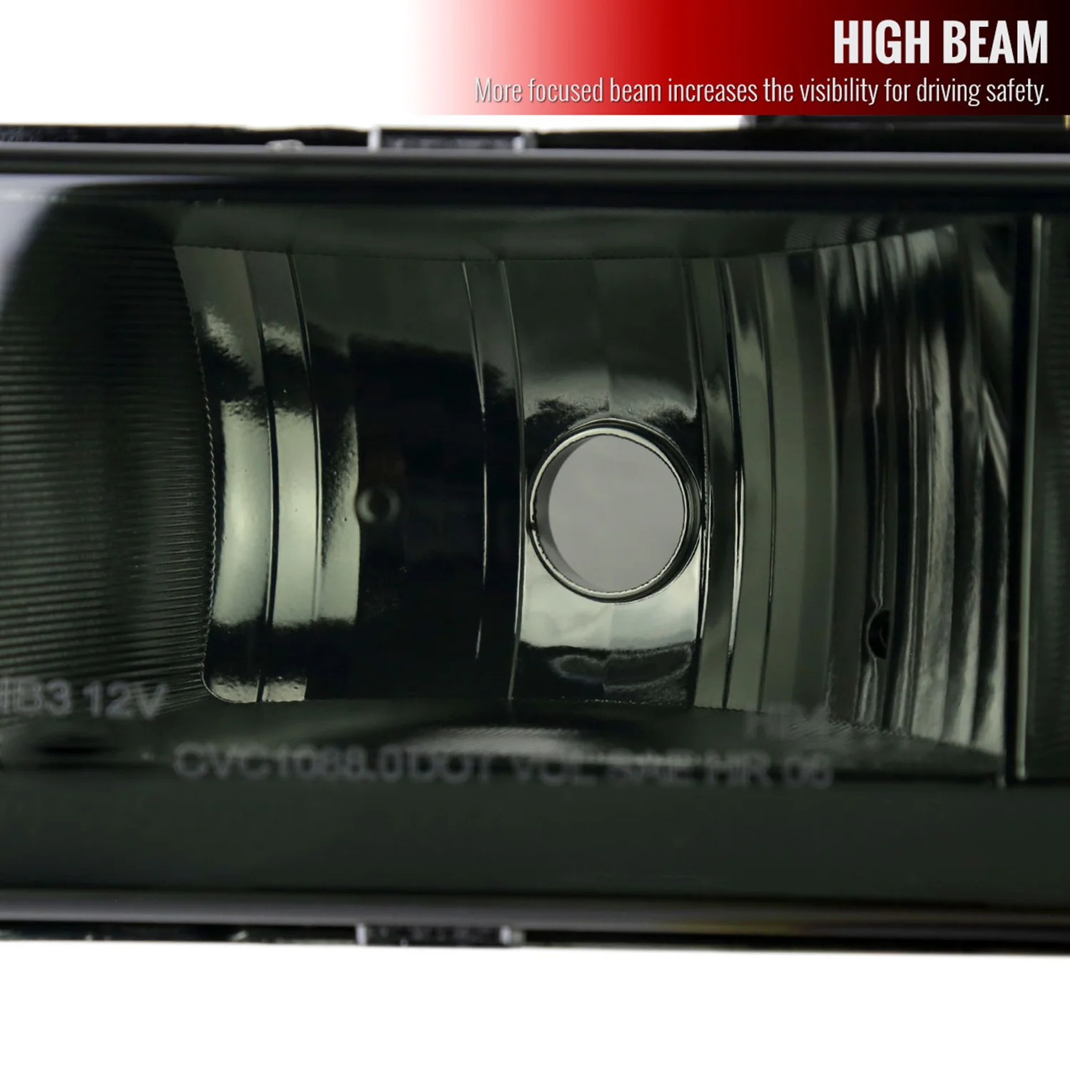 1994-1998 Chevy Silverado/Tahoe/Suburban/C10 Headlights LED Lights Smoke - Image 4