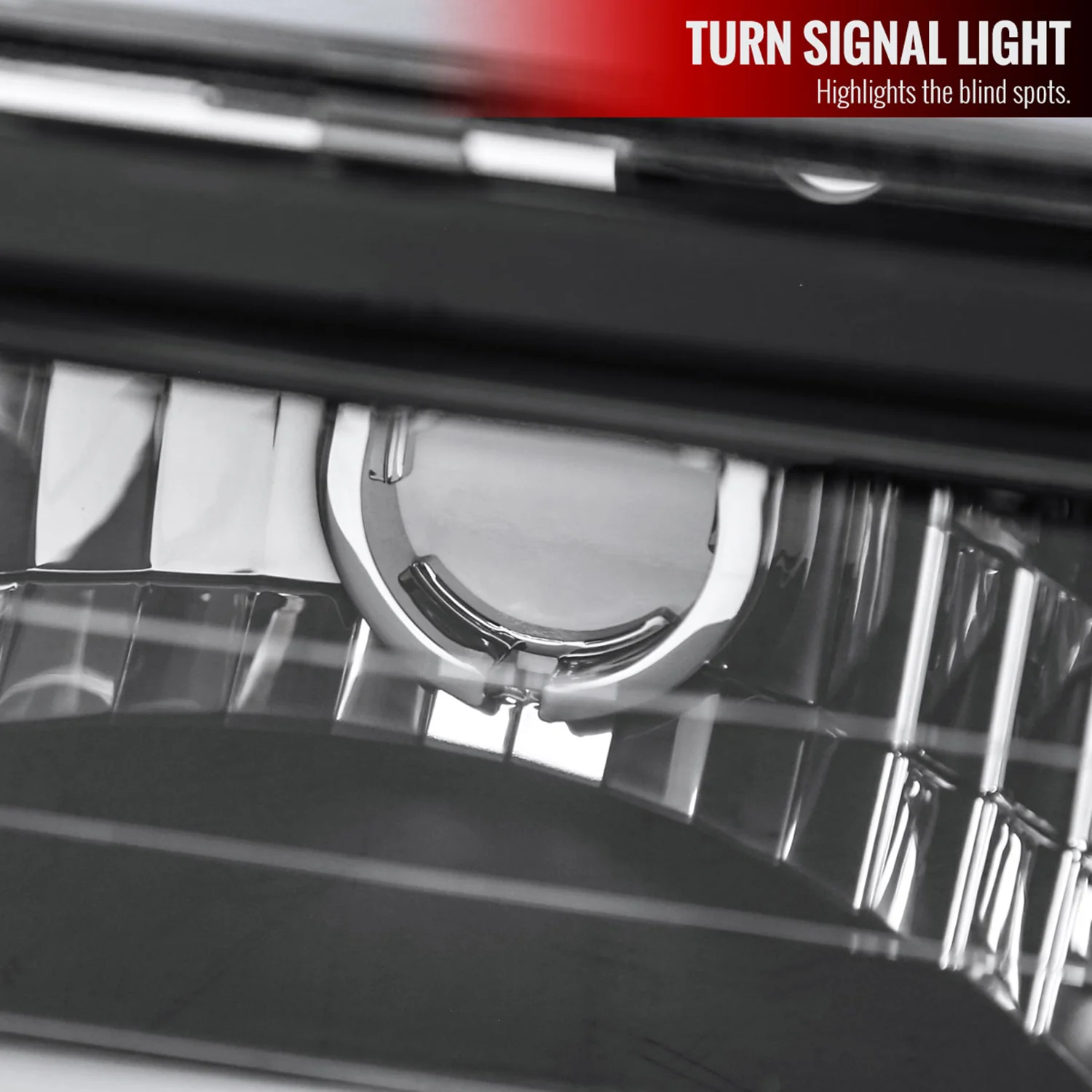 1994-1998 GMC C10/Sierra/Suburban/Yukon Headlights LED &Corner Lights Black - Image 5