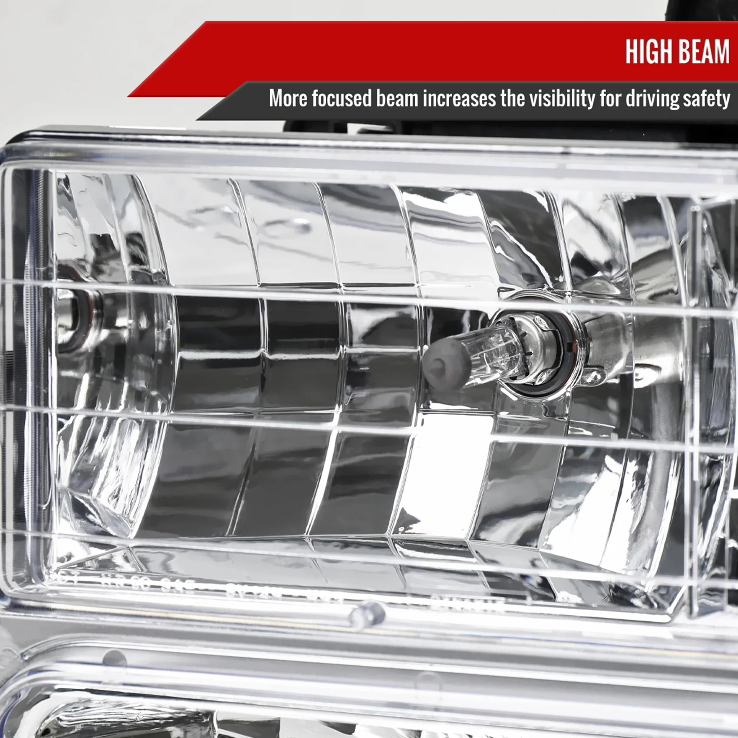 1994-1998 GMC C10/Sierra/Yukon Factory Headlights Bumper&Corner Lights Chrome - Image 3