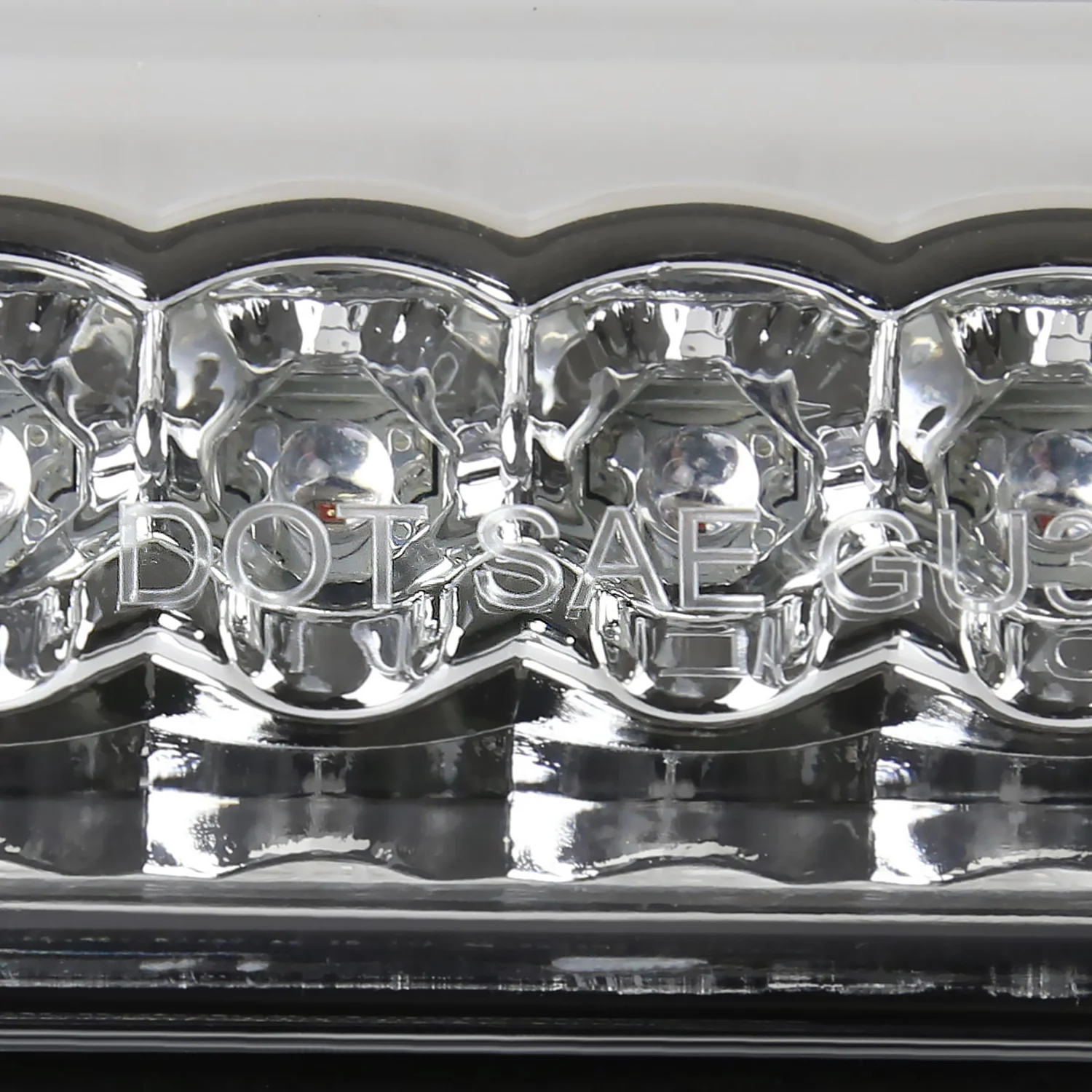 1994-2000 Chevrolet GMC C/K LED 3rd Brake Light Chrome Housing/Clear Lens - Image 6