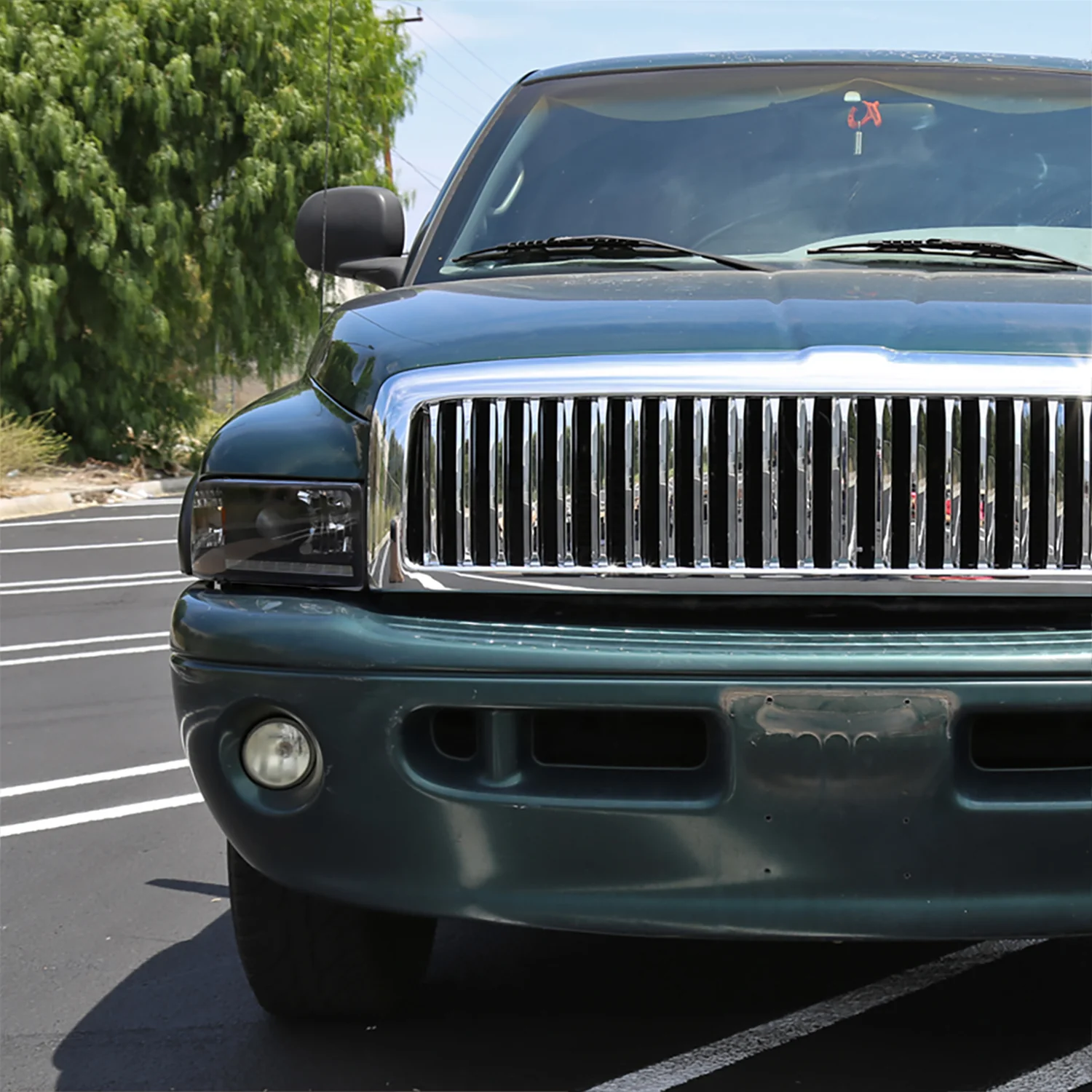 1994-2001 Dodge RAM 1500/ 94-2002 RAM 2500 3500 Projector Headlights Matte Black - Image 10
