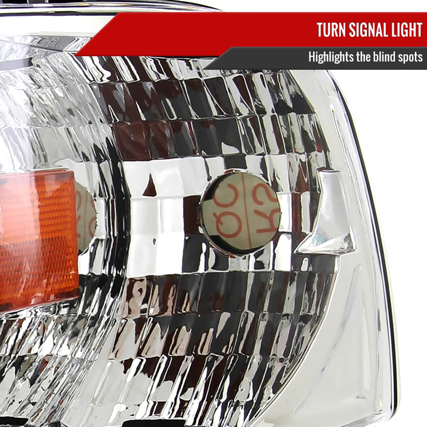 1994-2001 Dodge RAM 1500/ RAM 2500 3500 Crystal Headlights Chrome - Image 5
