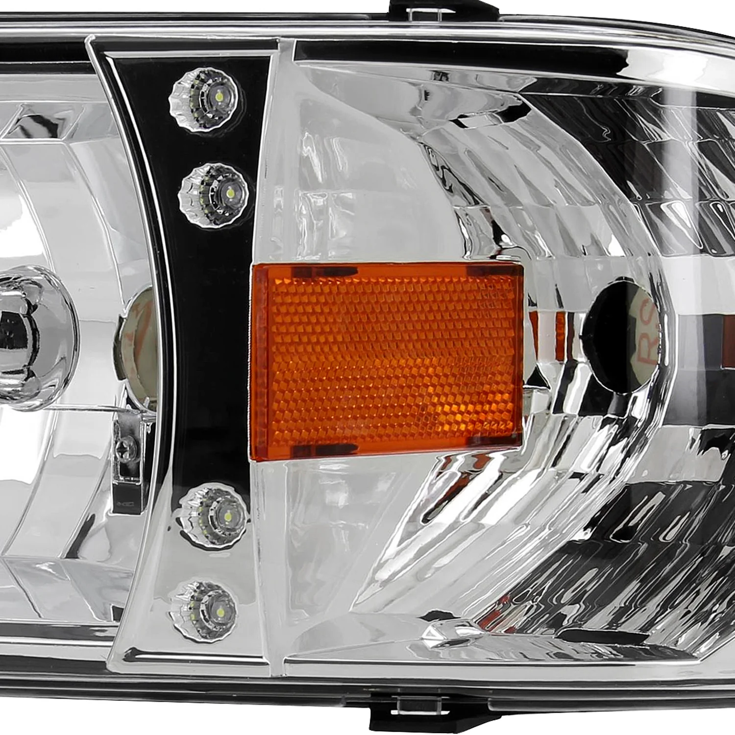 1994-2001 Dodge RAM 1500/ RAM 2500 3500 Crystal Headlights Chrome - Image 6