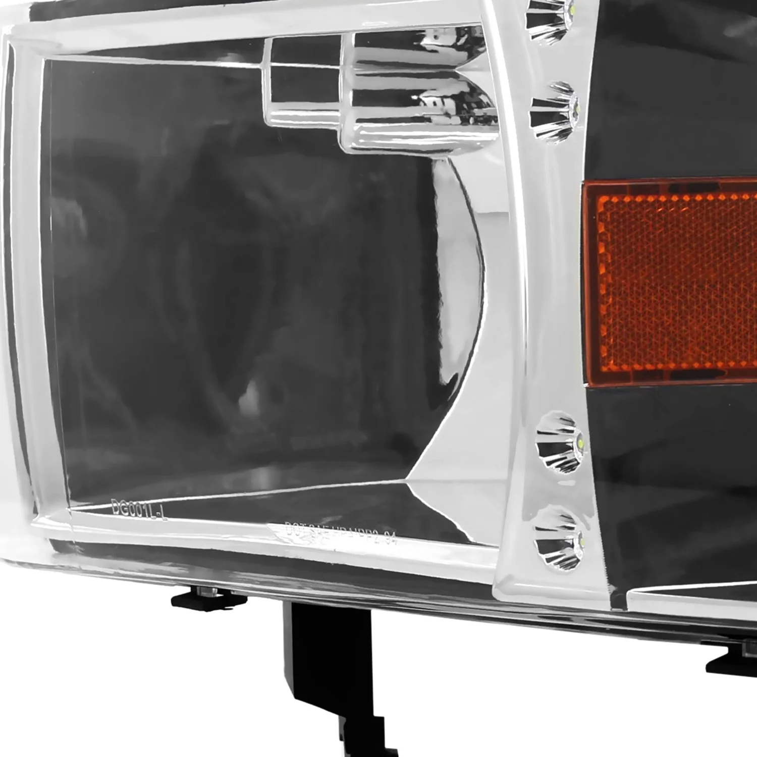 1994-2001 Dodge RAM 1500/ RAM 2500 3500 Crystal Headlights Chrome - Image 7