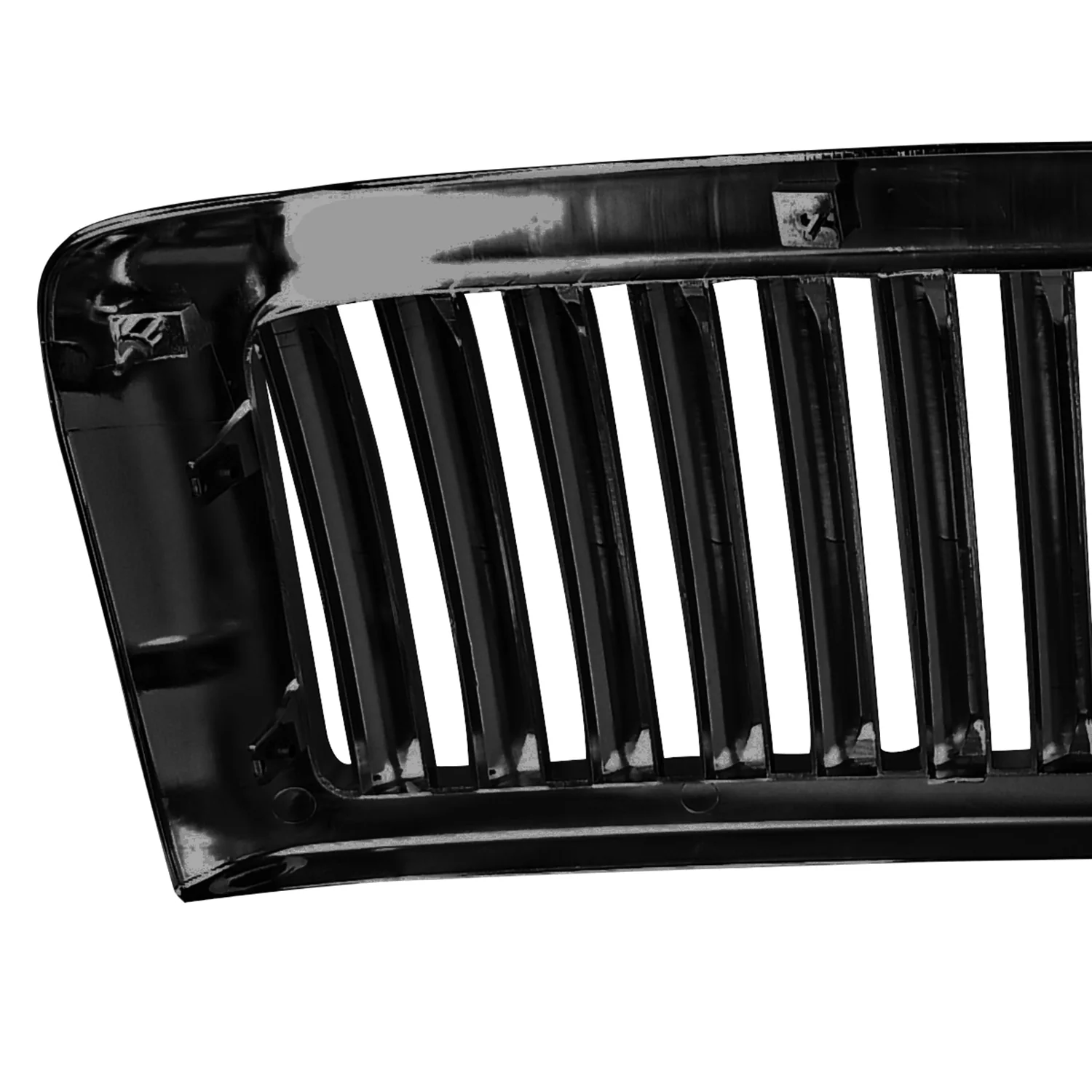 1994-2002 Dodge RAM Glossy Black ABS Vertical Grille - Image 5