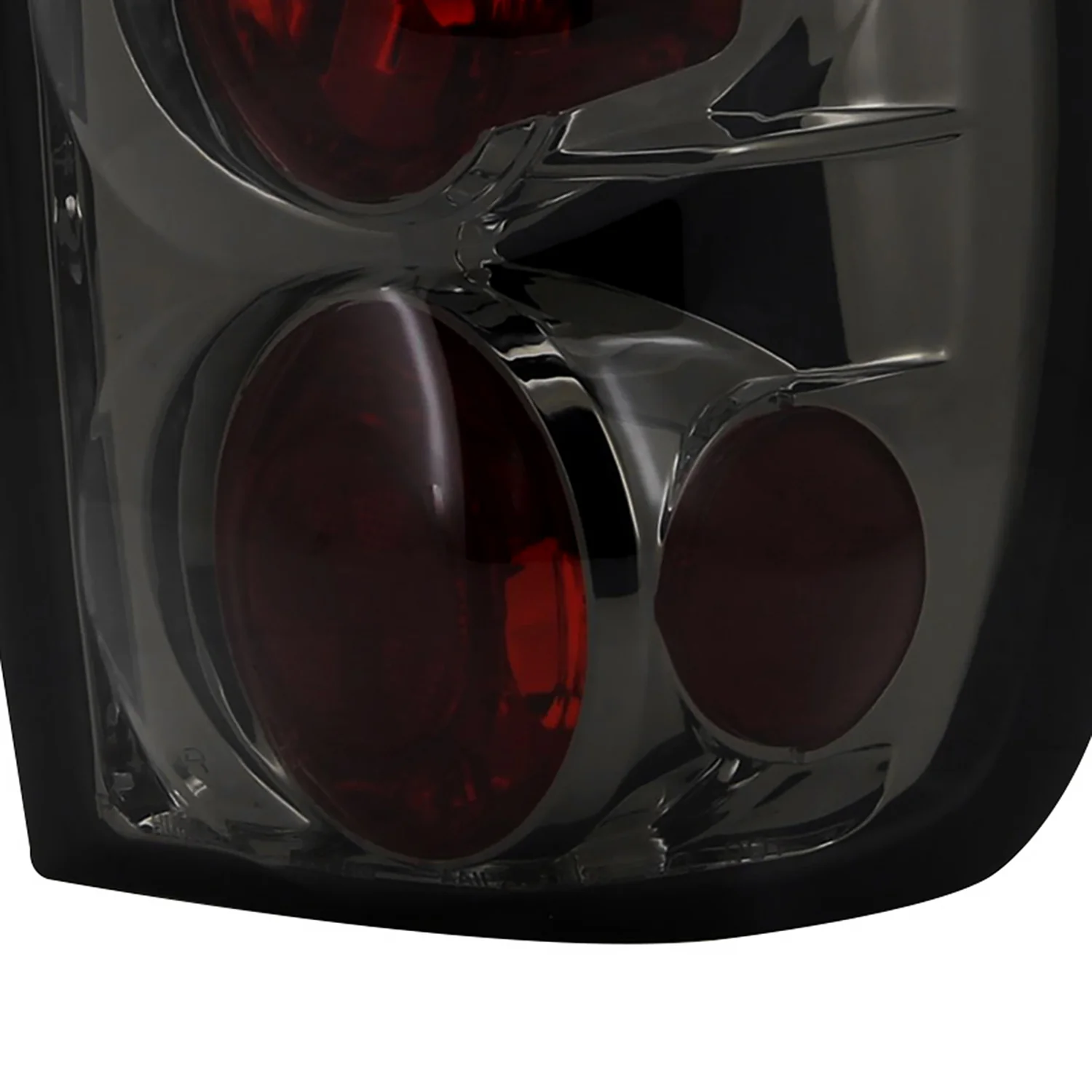 1995-1997 Ford Explorer Tail Lights Chrome Housing/Smoke Lens - Image 6