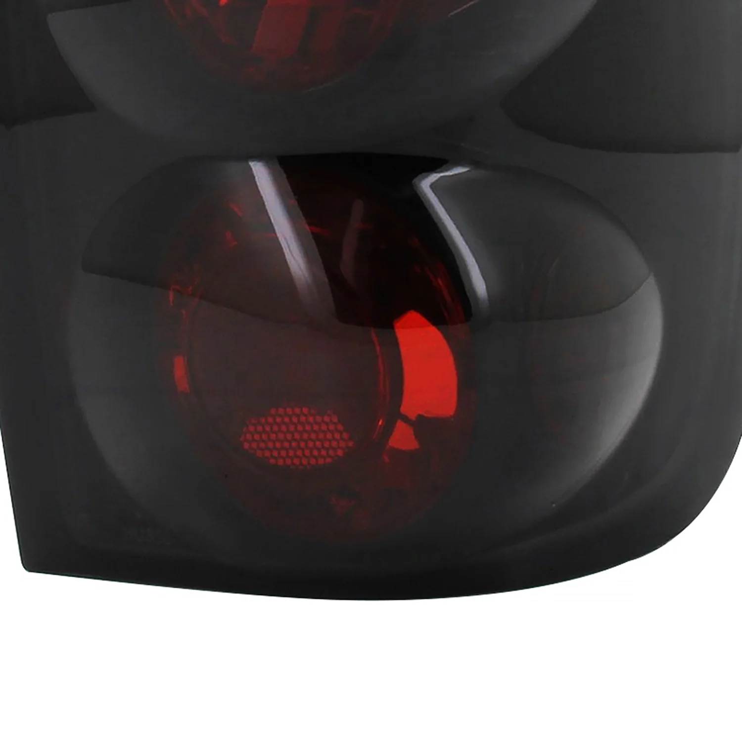 1995-1997 Ford Explorer Tail Lights Glossy Black Housing/Smoke Lens - Image 6
