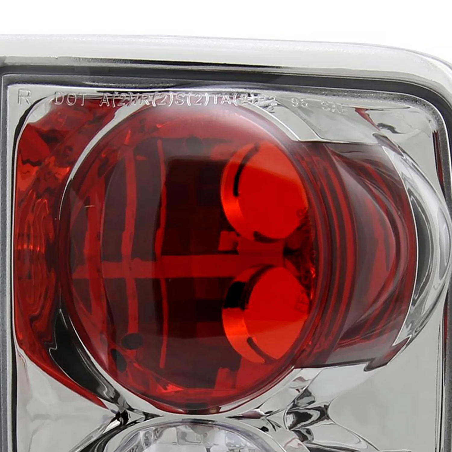1995-2004 Chevy Blazer/S10 GMC Jimmy/Envoy Bravada Tail Lights Chrome - Image 3