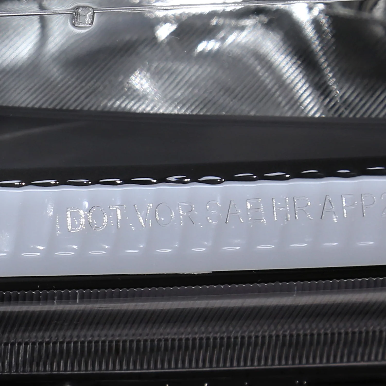 1996-1998 Honda Civic Coupe/Sedan LED Bar Factory Headlights Matt Black - Image 6