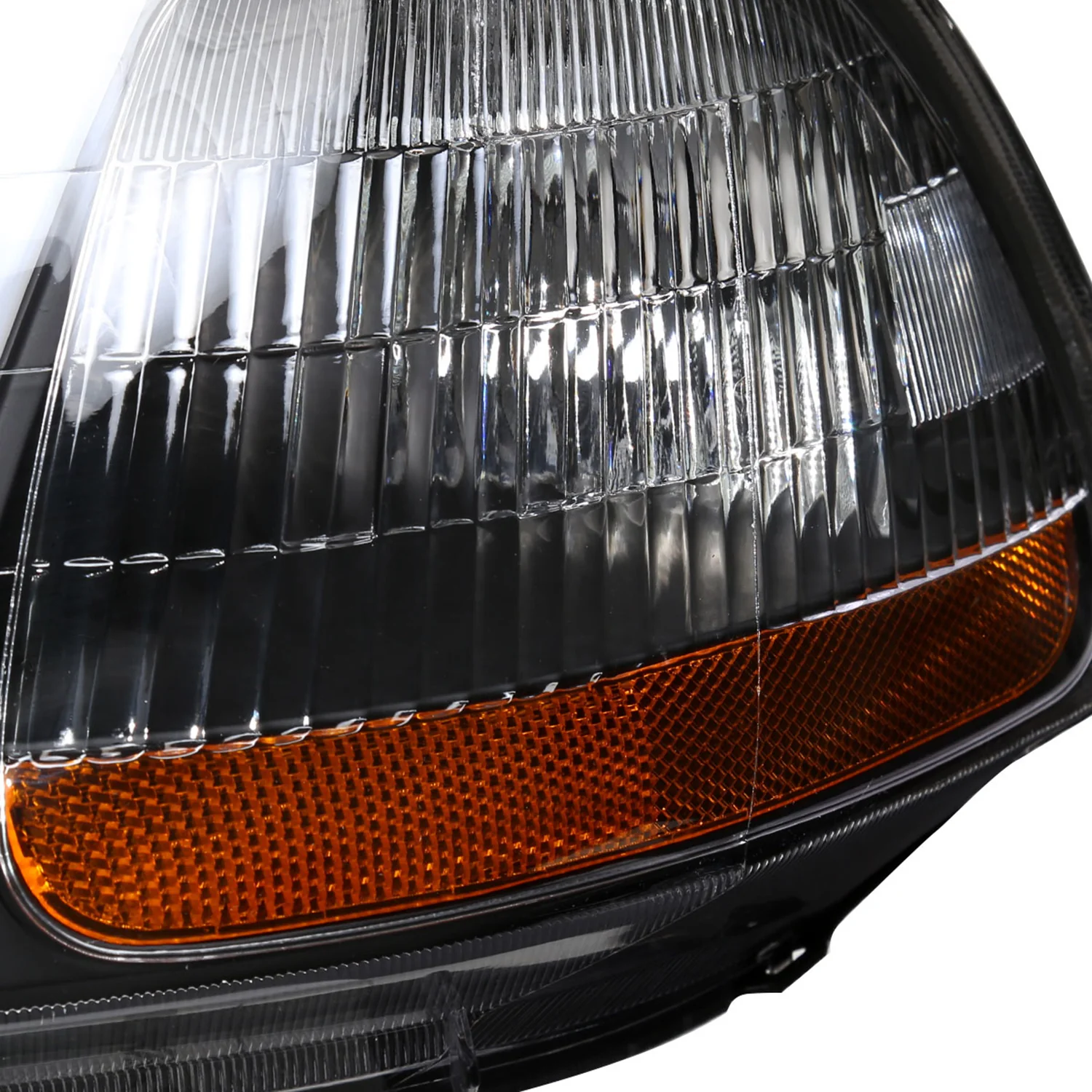 1996-1998 Honda Civic Coupe/Sedan LED Bar Factory Headlights Matt Black - Image 7