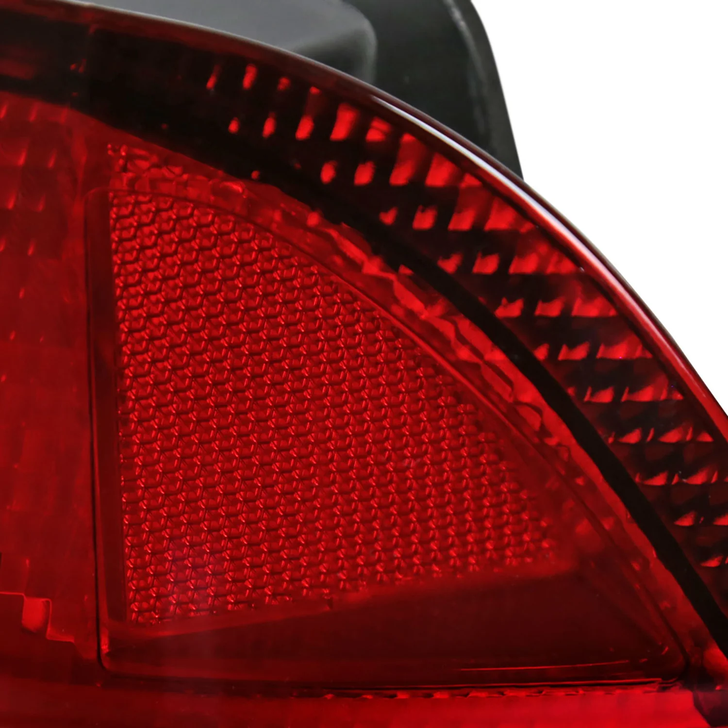 1996-2000 Honda Civic Coupe Tail Lights Chrome Housing/Red Clear Lens - Image 7