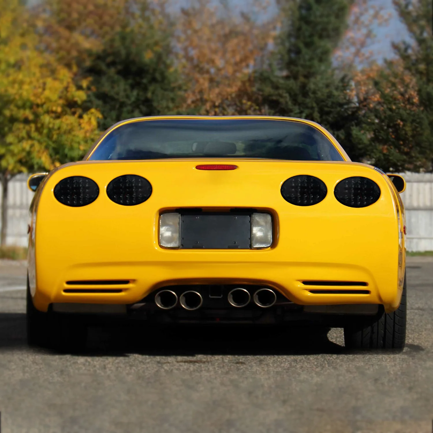 1997-2004 Chevrolet Corvette C5 LED Tail Lights Chrome Housing/Smoke Lens - Image 9