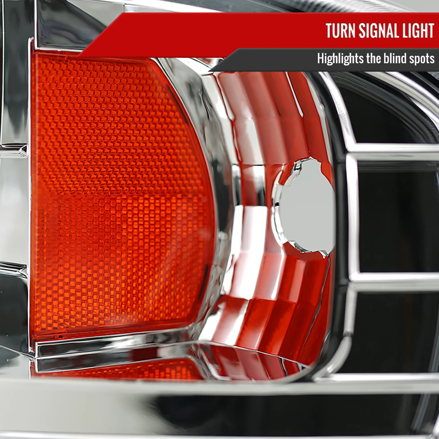 1997-2004 Ford F-150 / 1997-2002 Expedition Projector Headlights SMD LED Chrome - Image 5