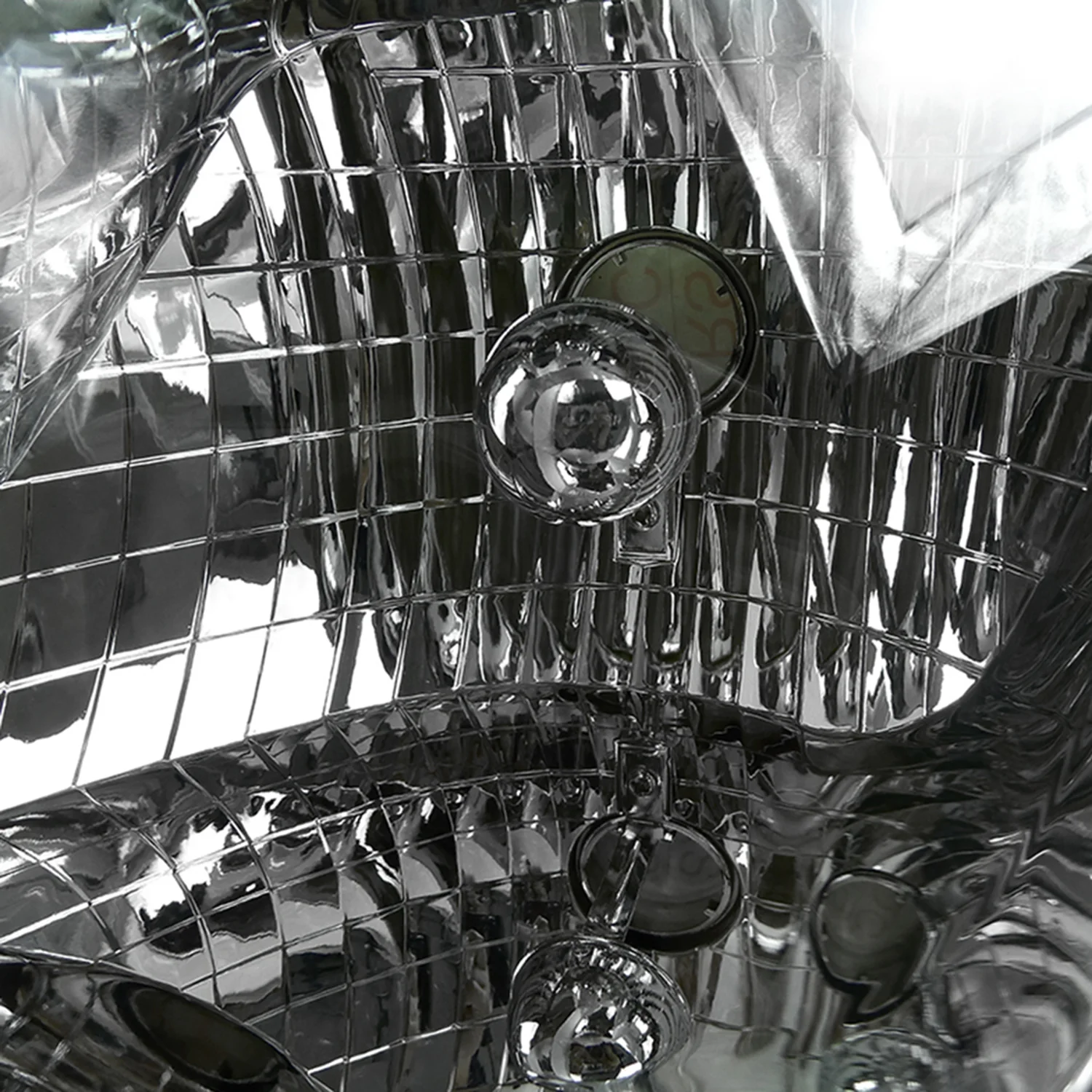 1997-2004 Ford F-150/Expedition Factory Crystal Headlights LED Light Chrome - Image 3