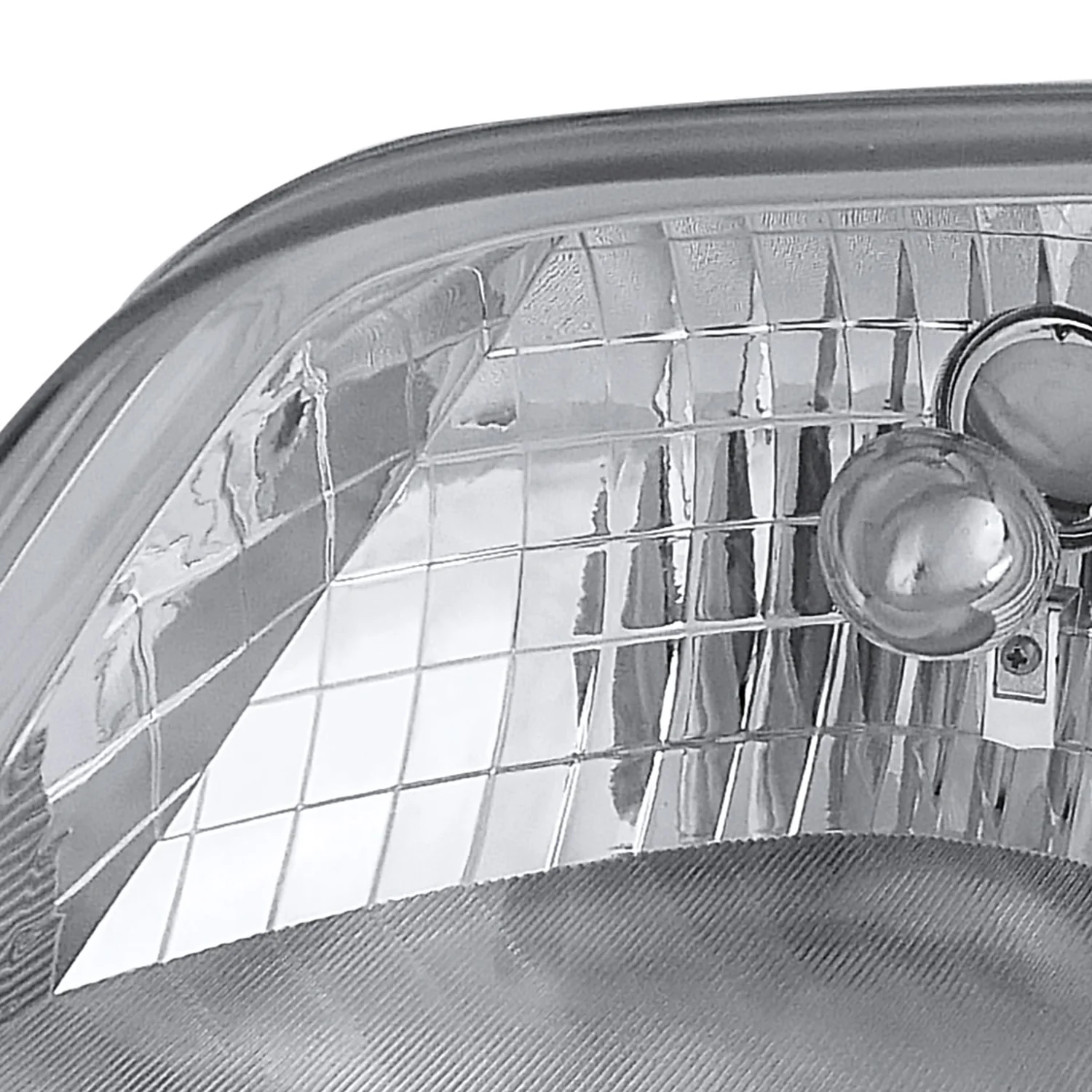 1997-2004 Ford F-150/Expedition Factory Headlights SMD LED Light Strip Chrome - Image 6