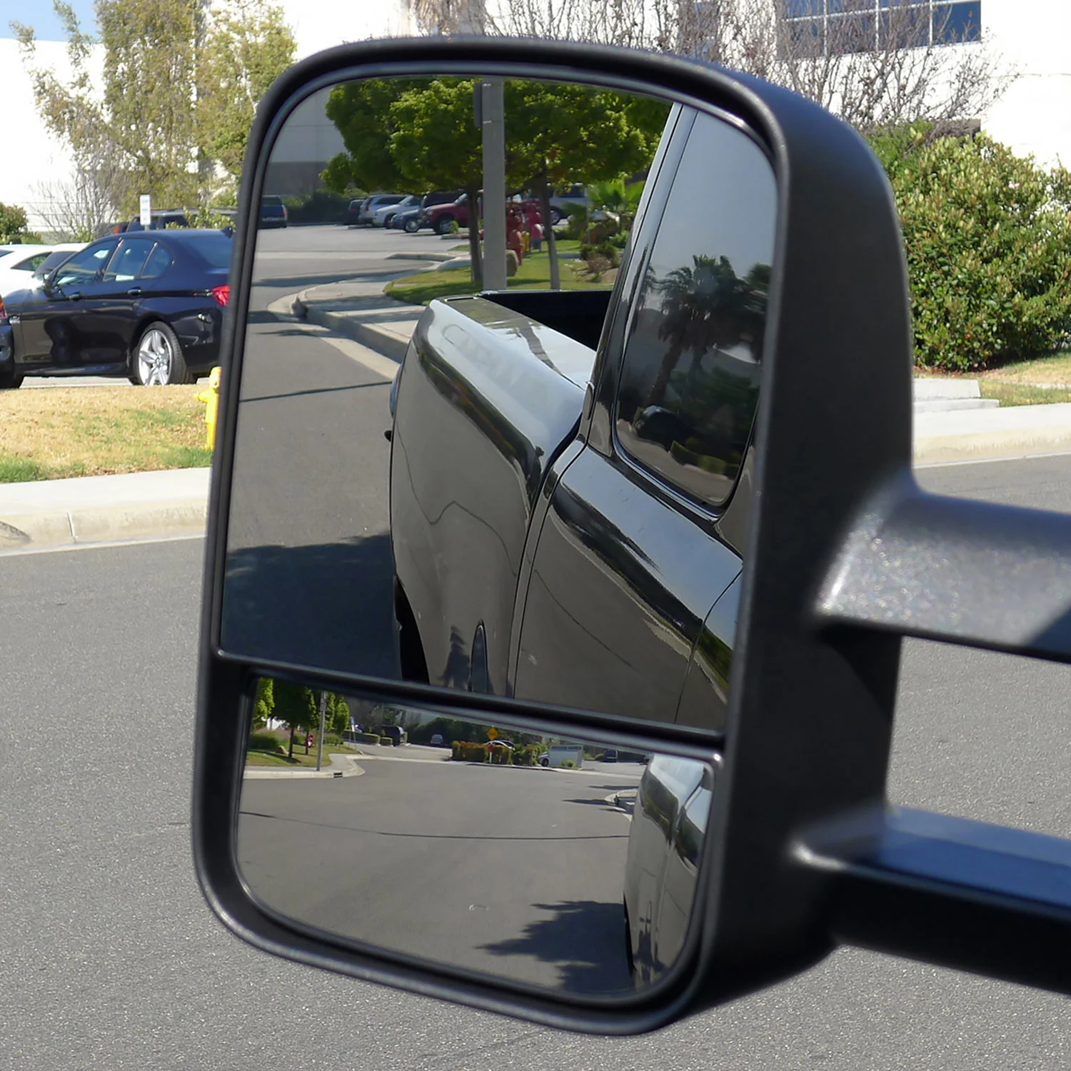 1997-2004 Ford F-150 Manual Adjustable & Extendable Towing Mirrors - Image 9
