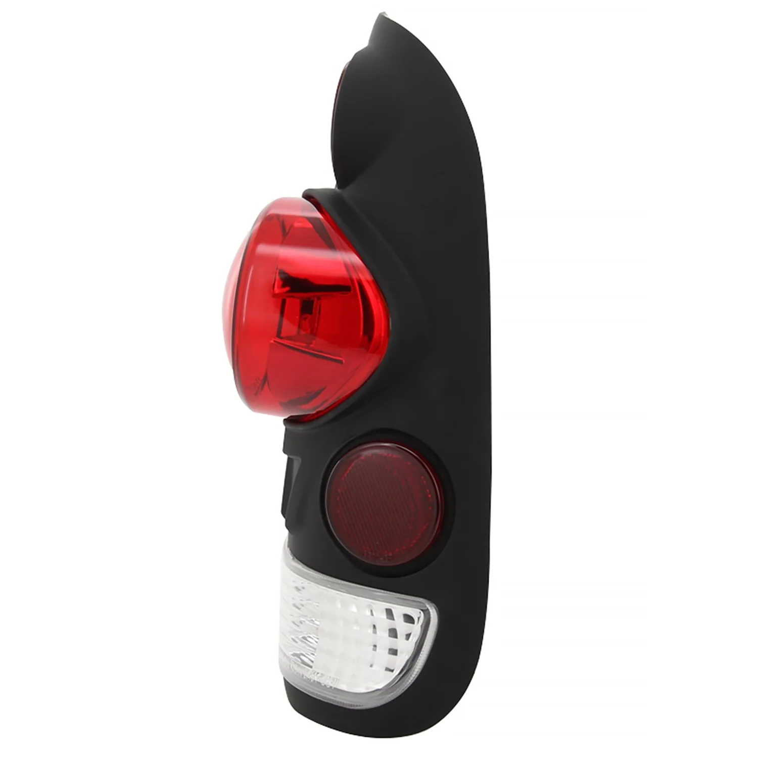 1997-2007 Ford F-150/F-250/350/450/550 Retro Tail Lights Matt Black/Clear - Image 6
