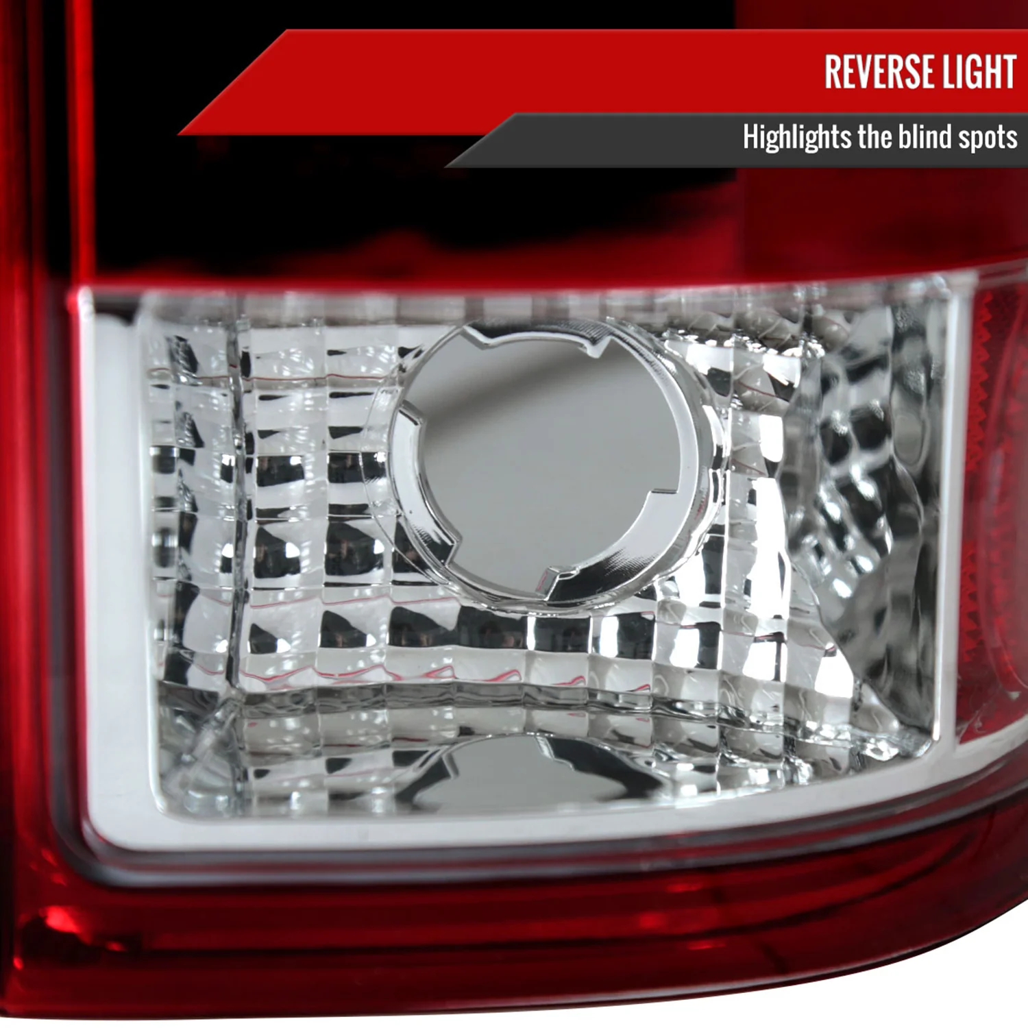 1997-2007 Ford F-150/F-250/350/450/550 Styleside LED Tail Lights Chrome/Red - Image 5