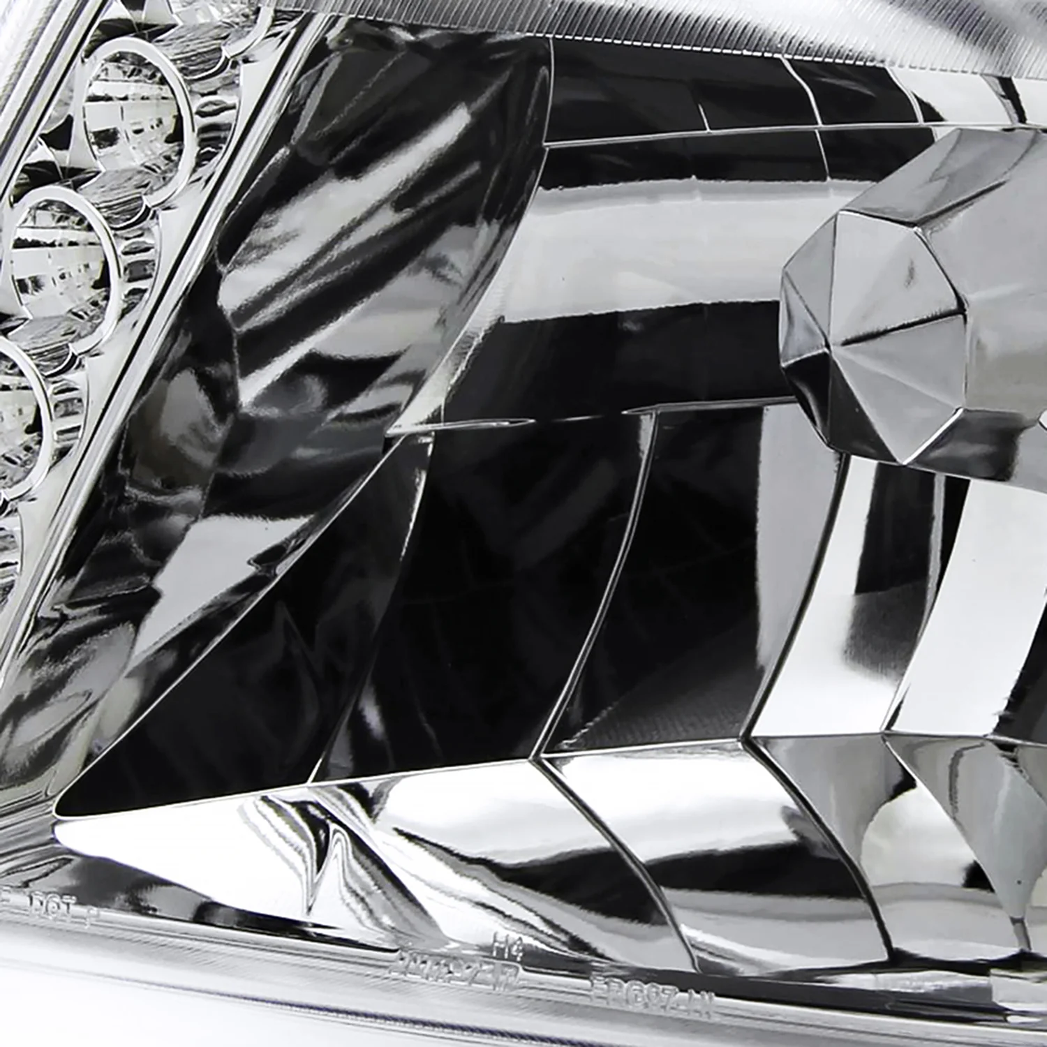 1998-2000 Ford Ranger Factory Style Headlights Chrome Housing/Clear Lens - Image 5