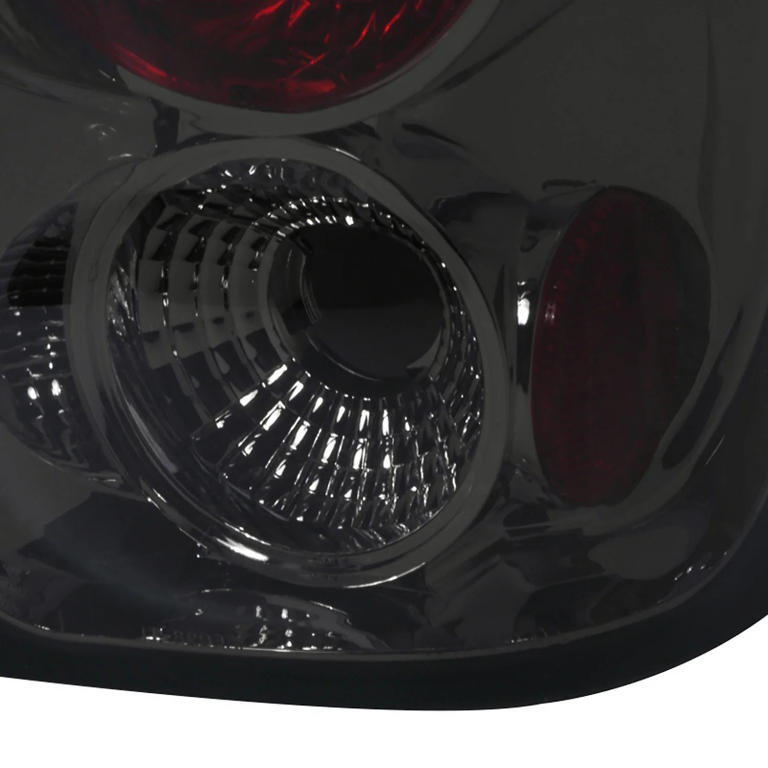 1998-2001 Ford Explorer Mercury Mountaineer Tail Lights Chrome/Smoke Lens - Image 4