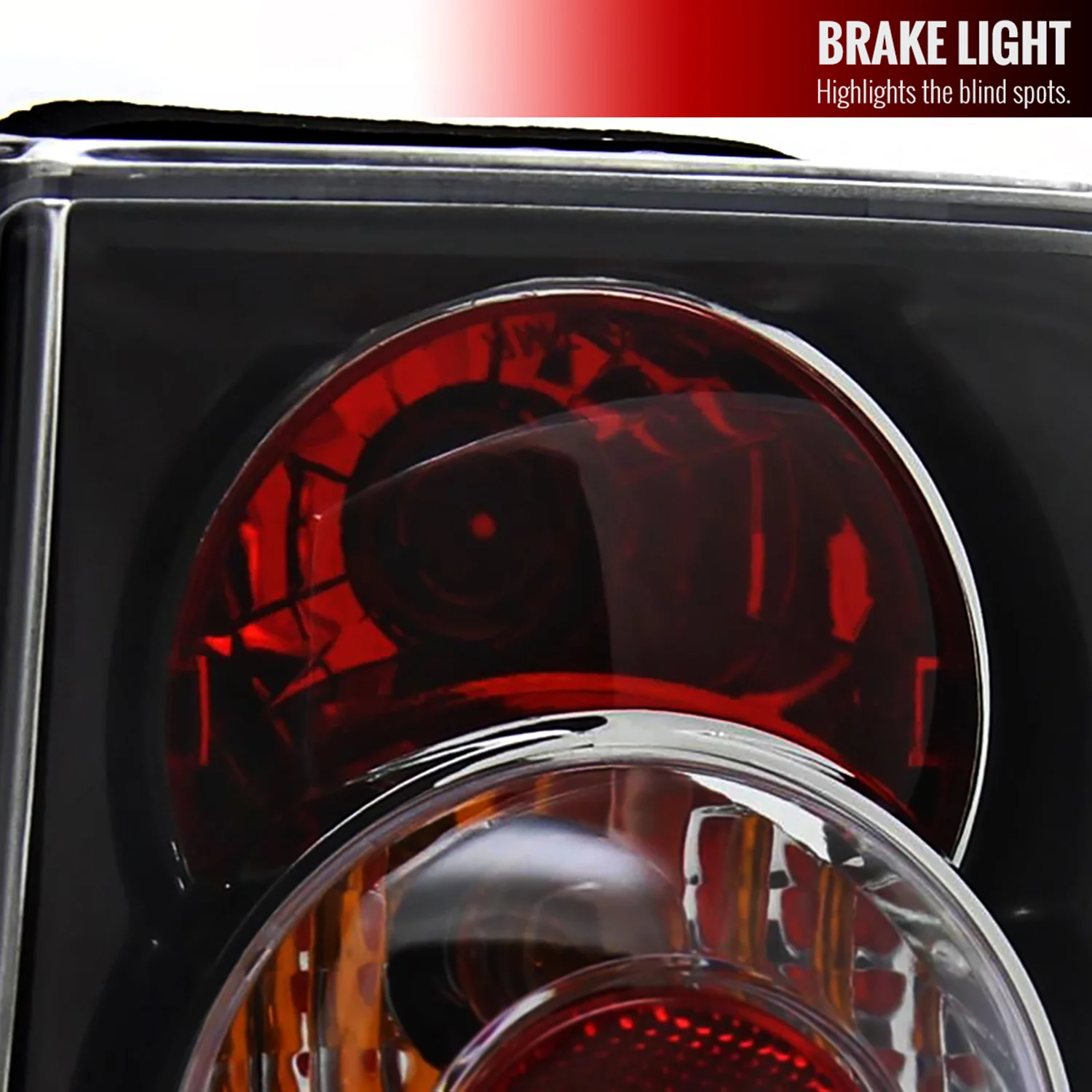 1998-2001 VW Passat Sedan Tail Lights Matte Black Housing/Clear Lens - Image 3