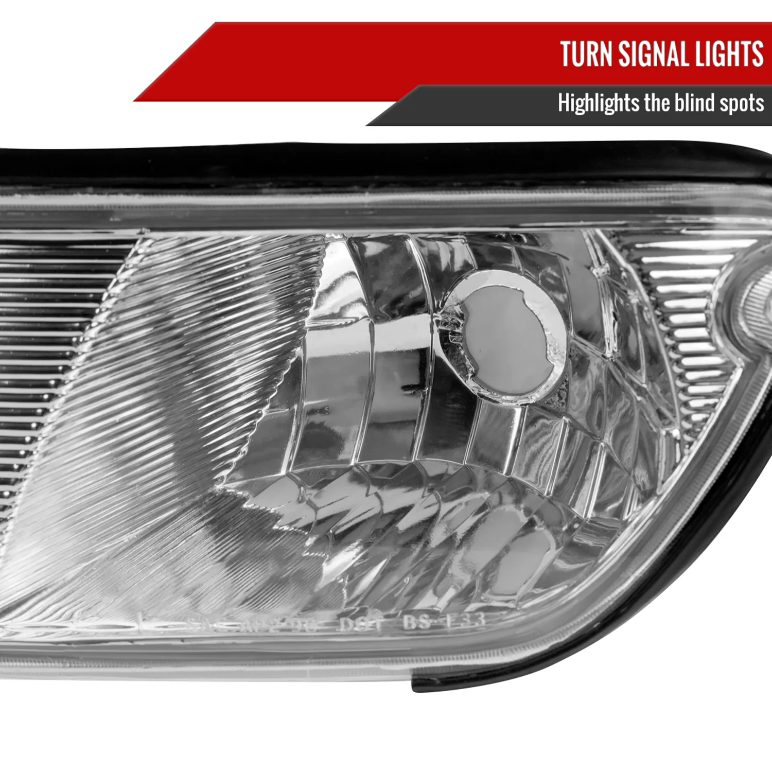 1998-2002 Mercury Grand Marquis Factory Headlights Corner Signal Chrome - Image 5