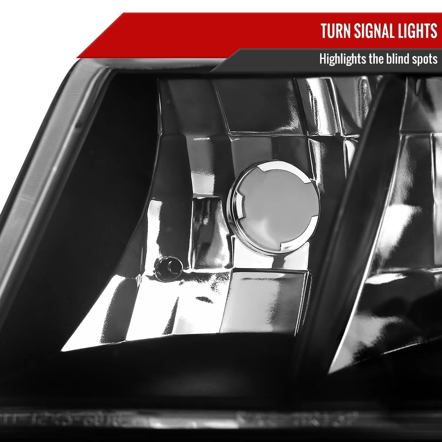 1998-2002 Mercury Grand Marquis Factory Headlights Corner Signal Lights - Image 4