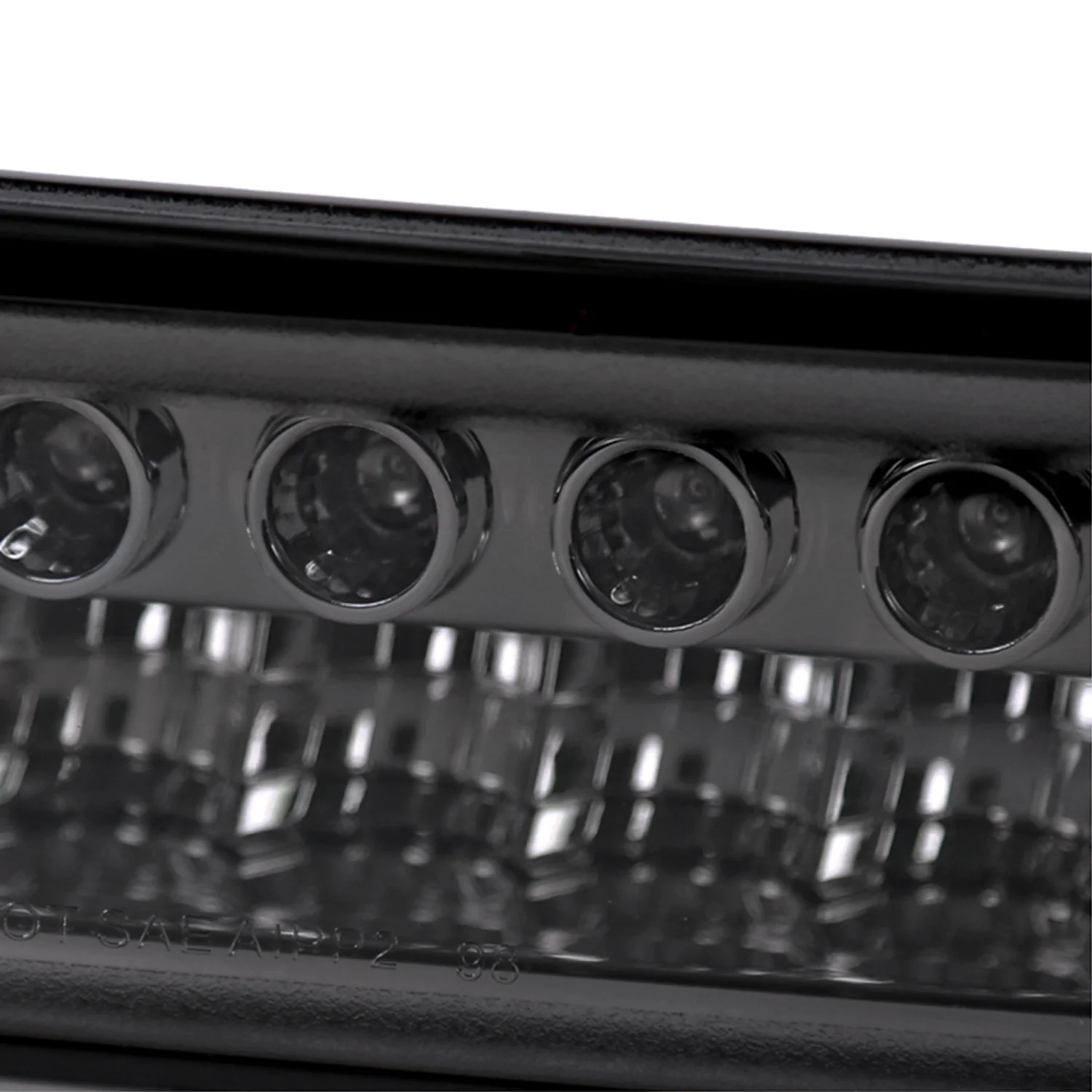 1998-2004 Chevy S10/ GMC Sonoma LED Bumper Lights Chrome Housing/Smoke Lens - Image 4