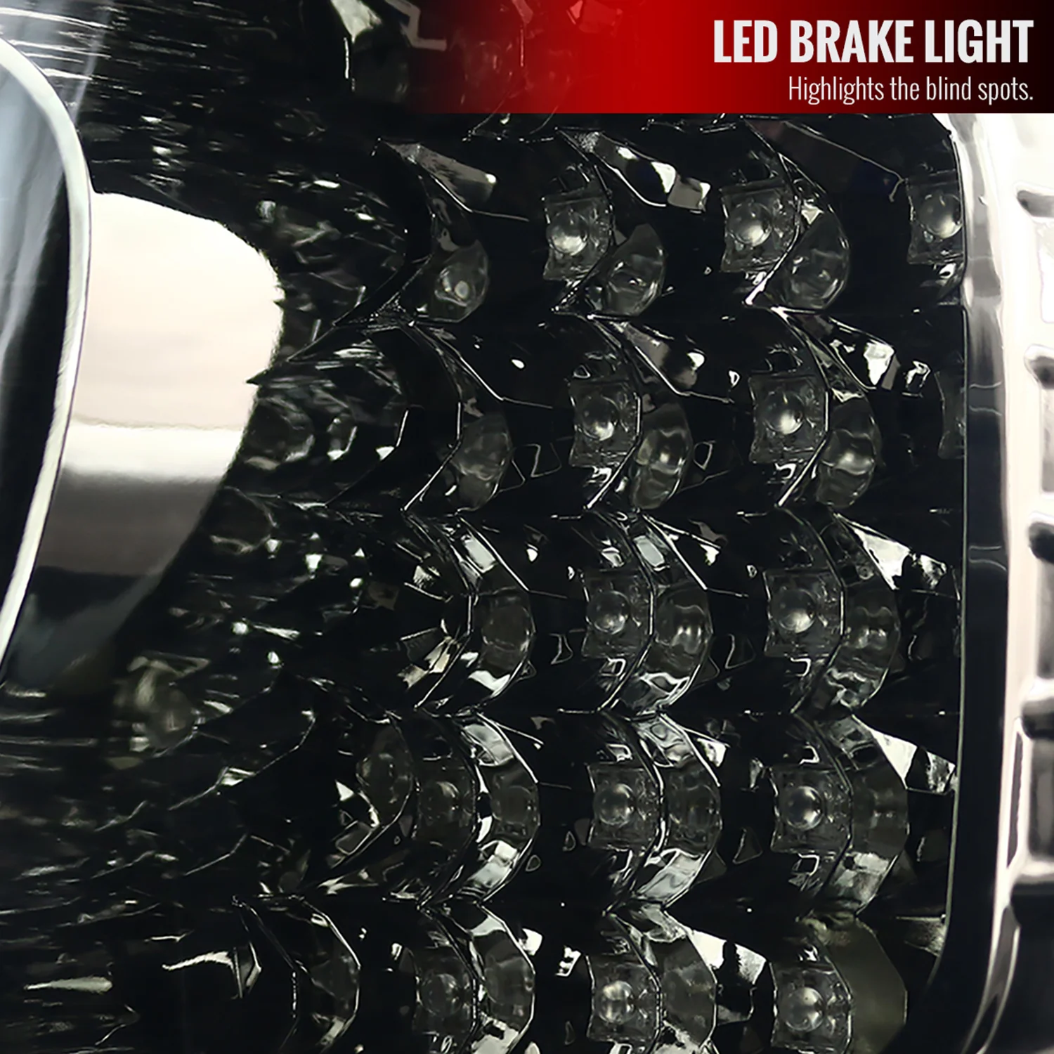 1998-2005 Lexus GS300/GS400/GS430 LED Tail Lights Chrome Housing/Smoke Lens - Image 3