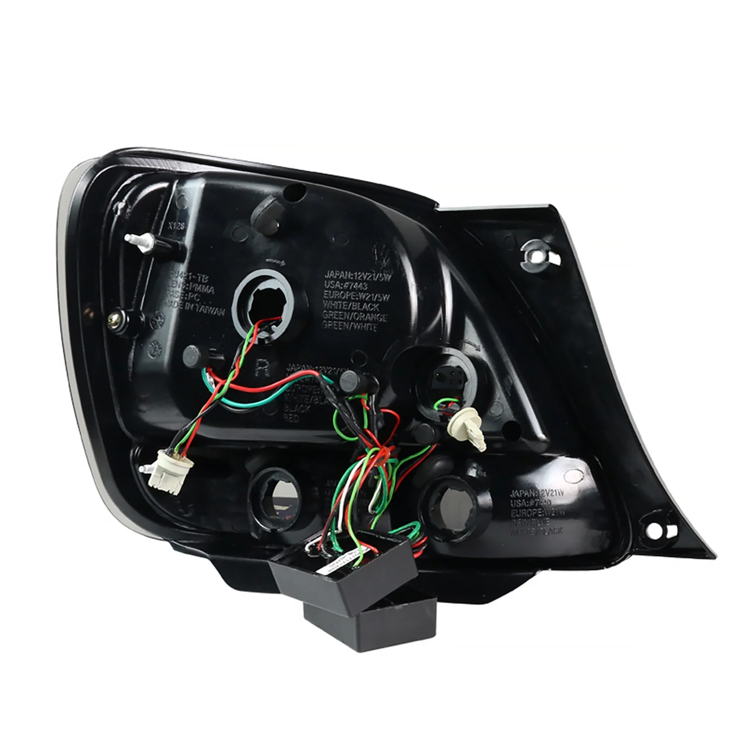 1998-2005 Lexus GS300/GS400/GS430 LED Tail Lights Chrome Housing/Smoke Lens - Image 9
