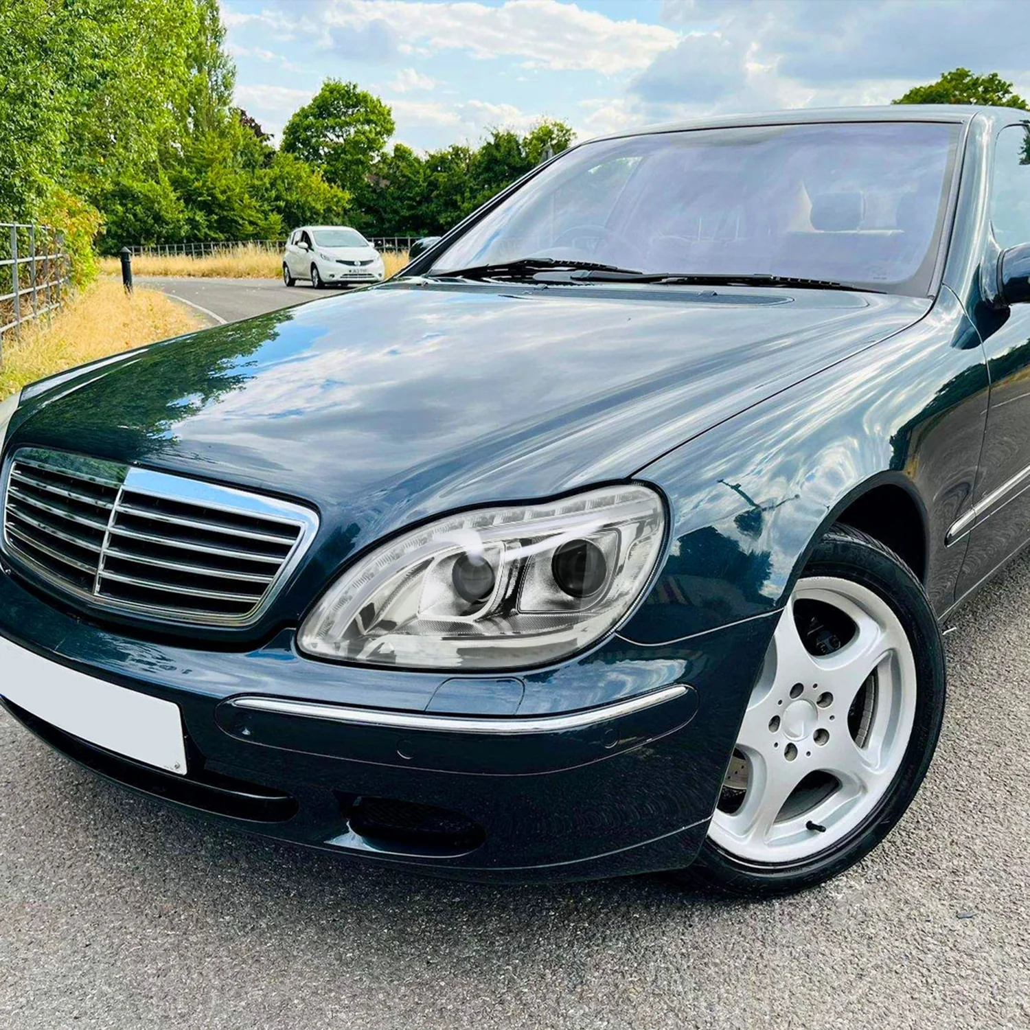 1998-2006 Mercedes Benz W220 S Class LED Headlights LED Signal Lights Chrome - Image 9